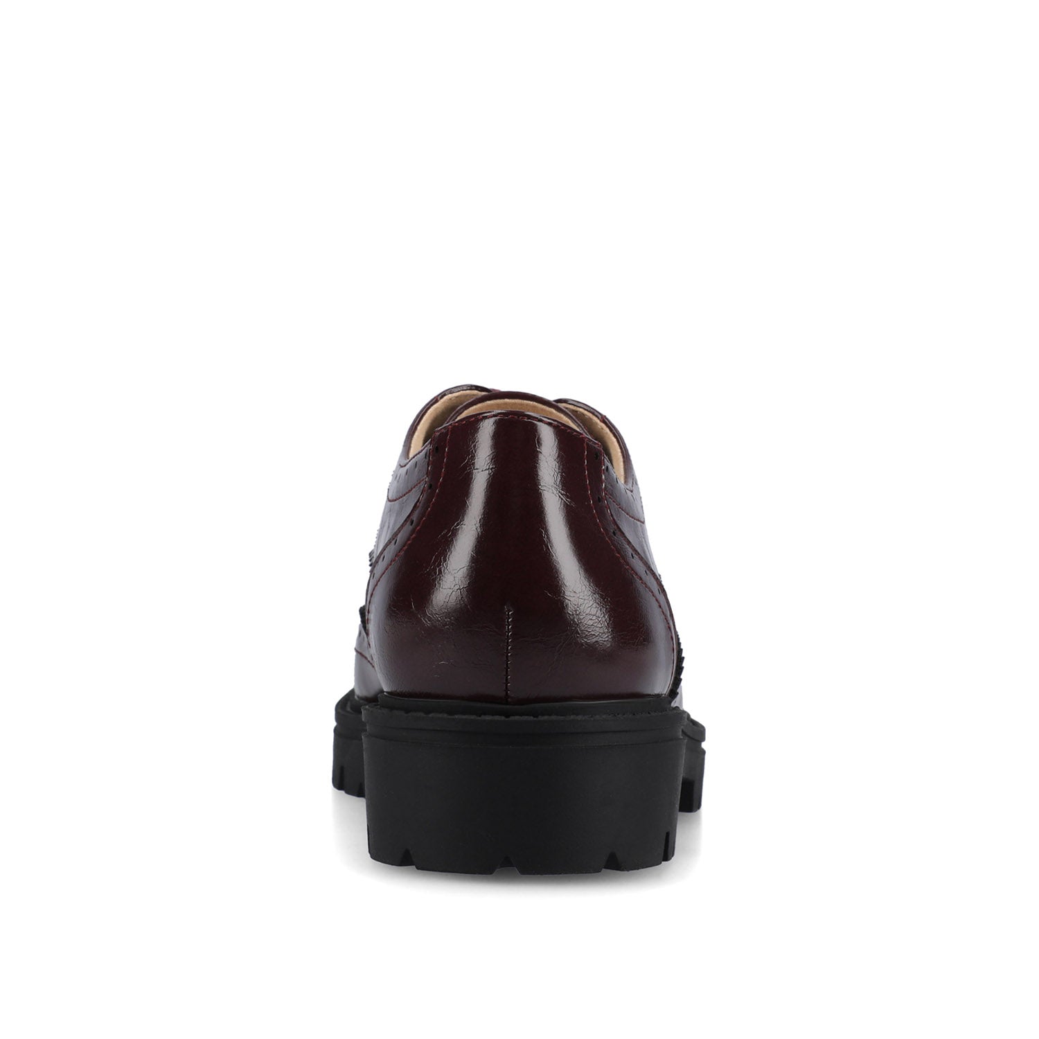 CLAUDIYA OXFORD VEGAN LEATHER LOAFER IN WIDE