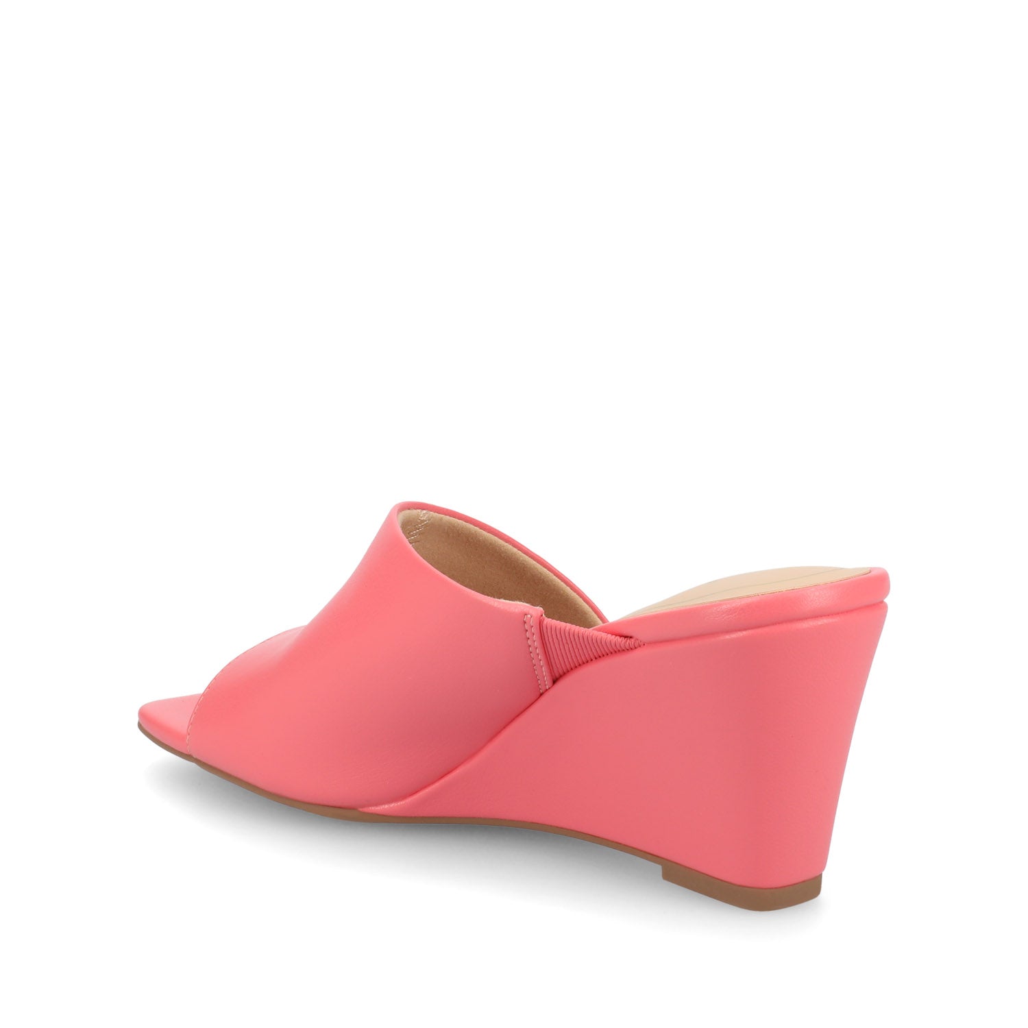 CLEMENTINE WEDGE SANDALS - Coral