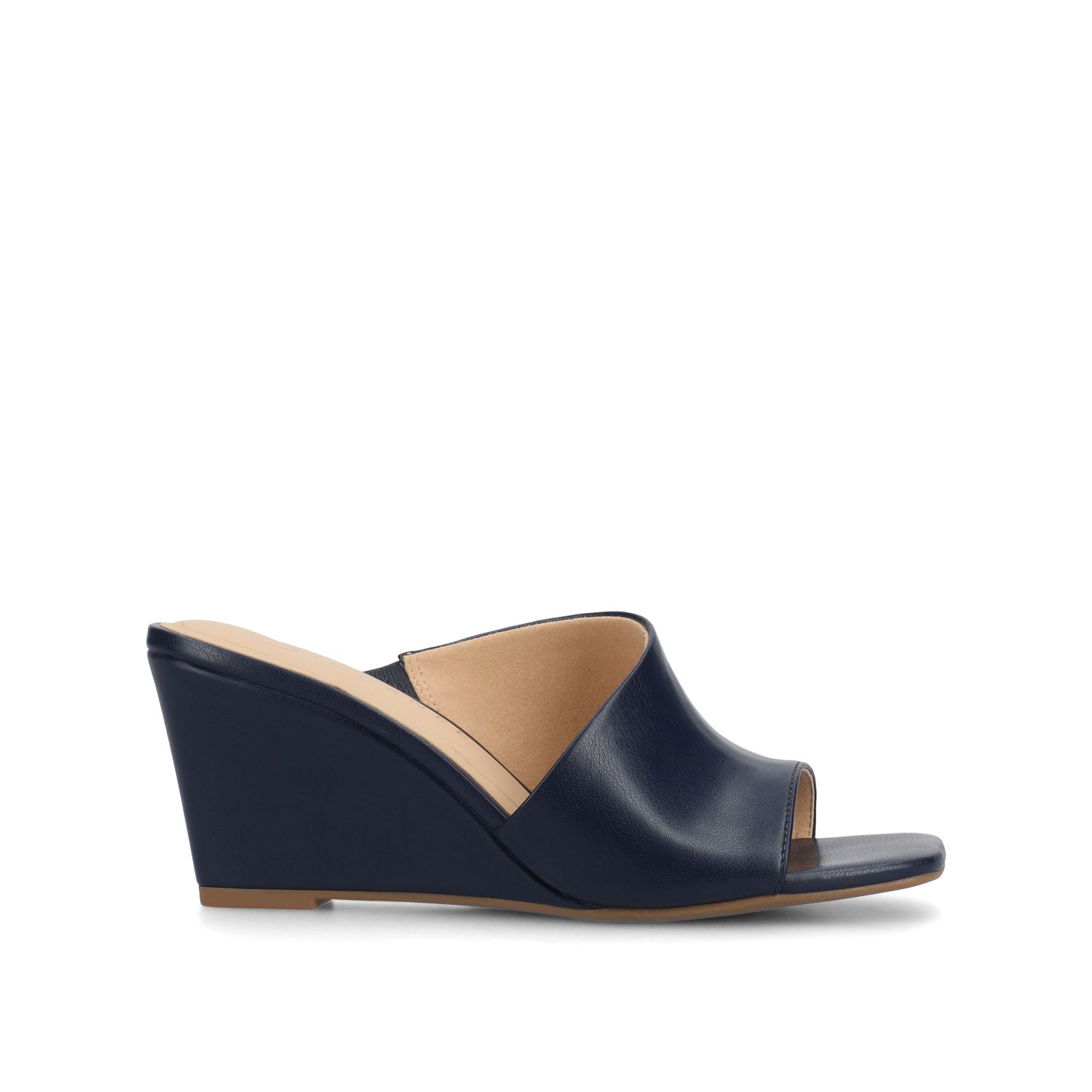navy blue dress wedge sandals Valencia Wedge