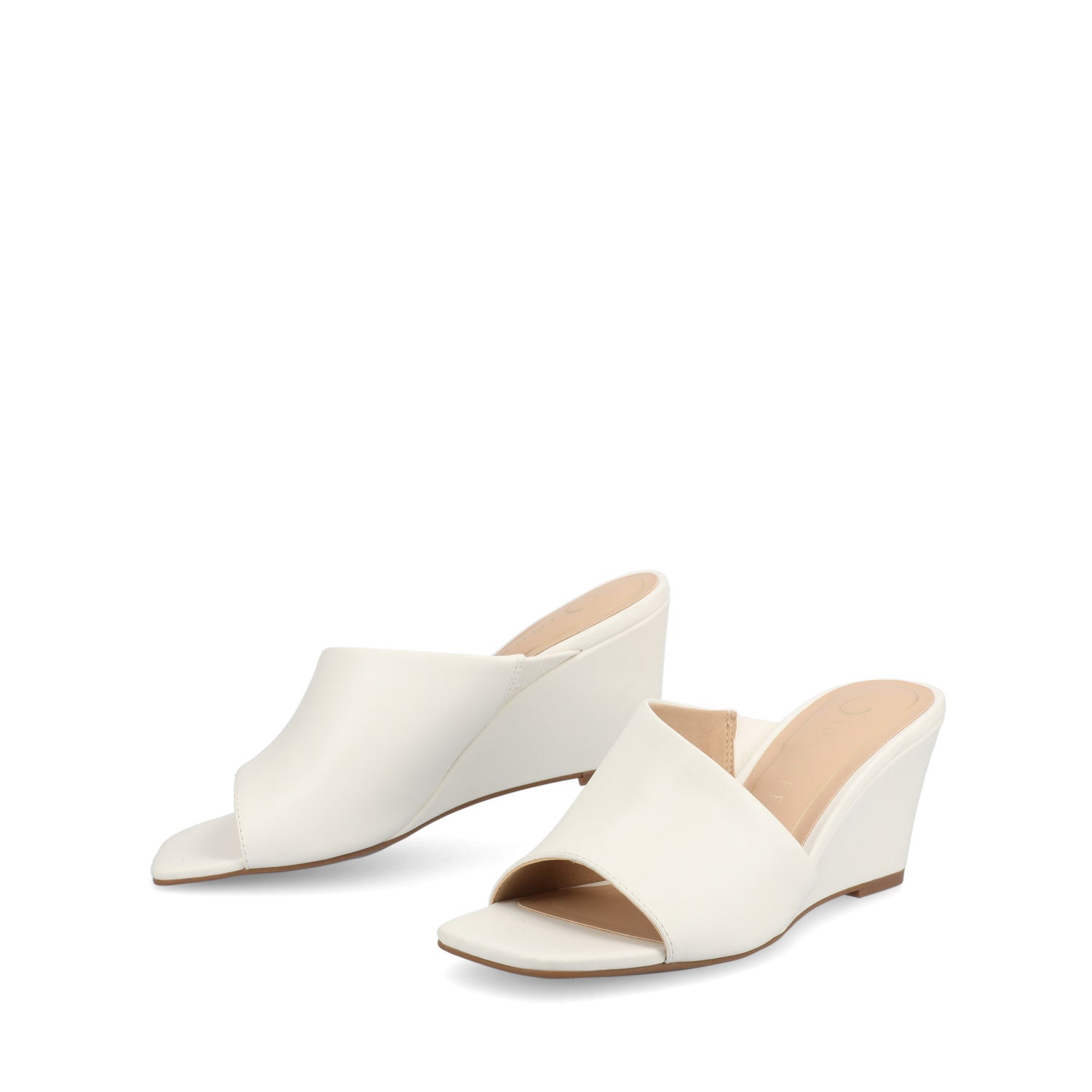 CLEMENTINE WEDGE SANDALS - White