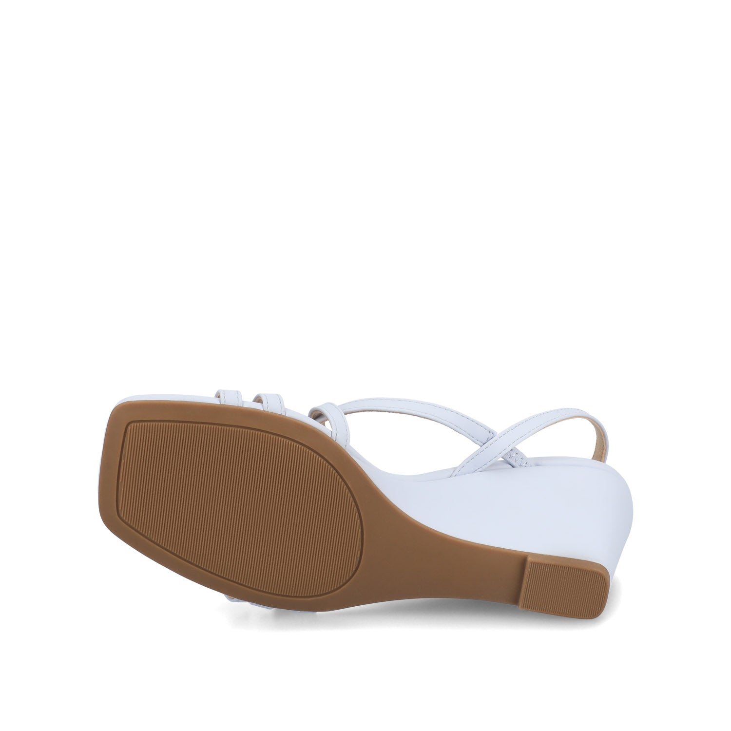 CLINNNE MULTI STRAP WEDGE SANDALS - Light Blue