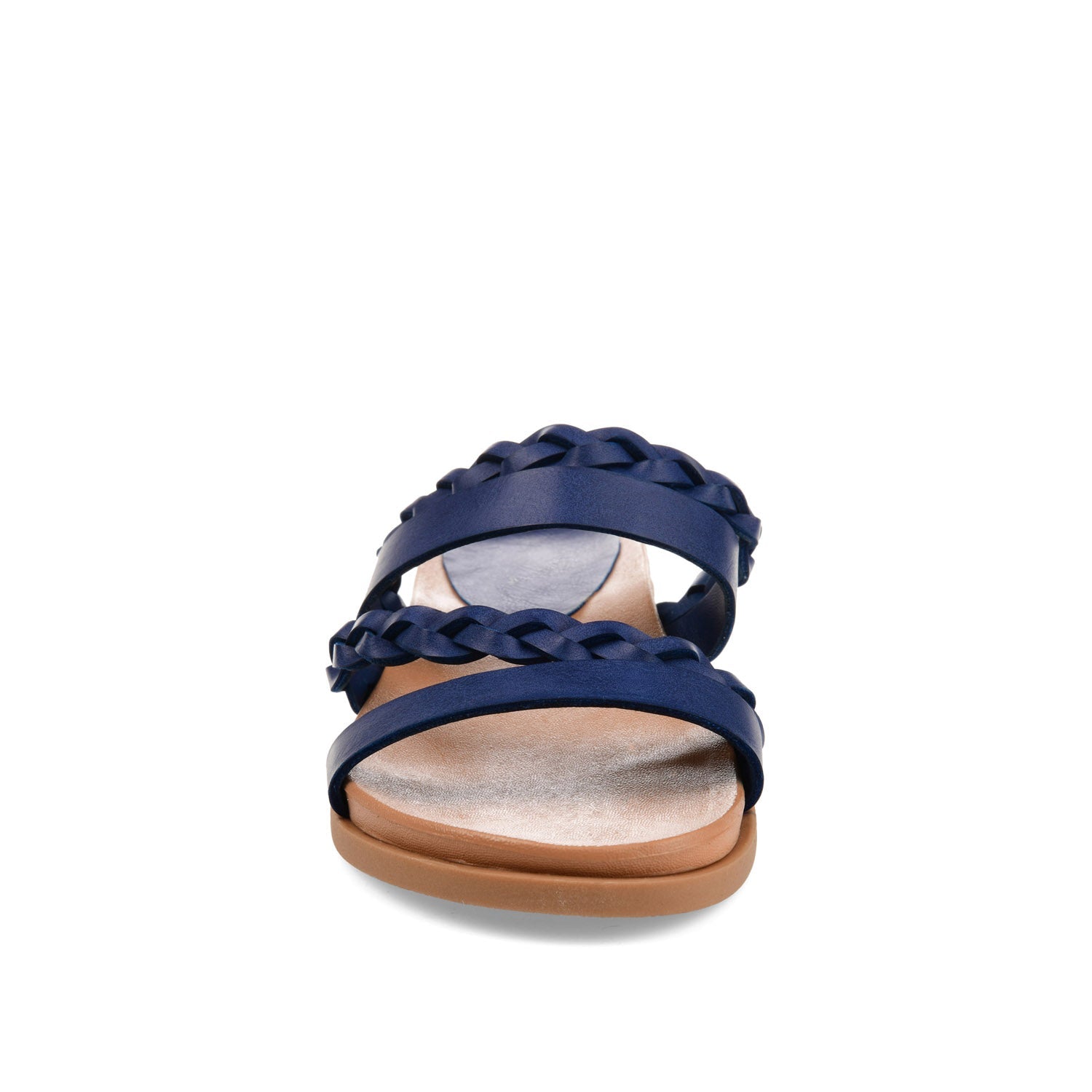 COLETTE SLIDE SANDALS IN WIDE - Blue