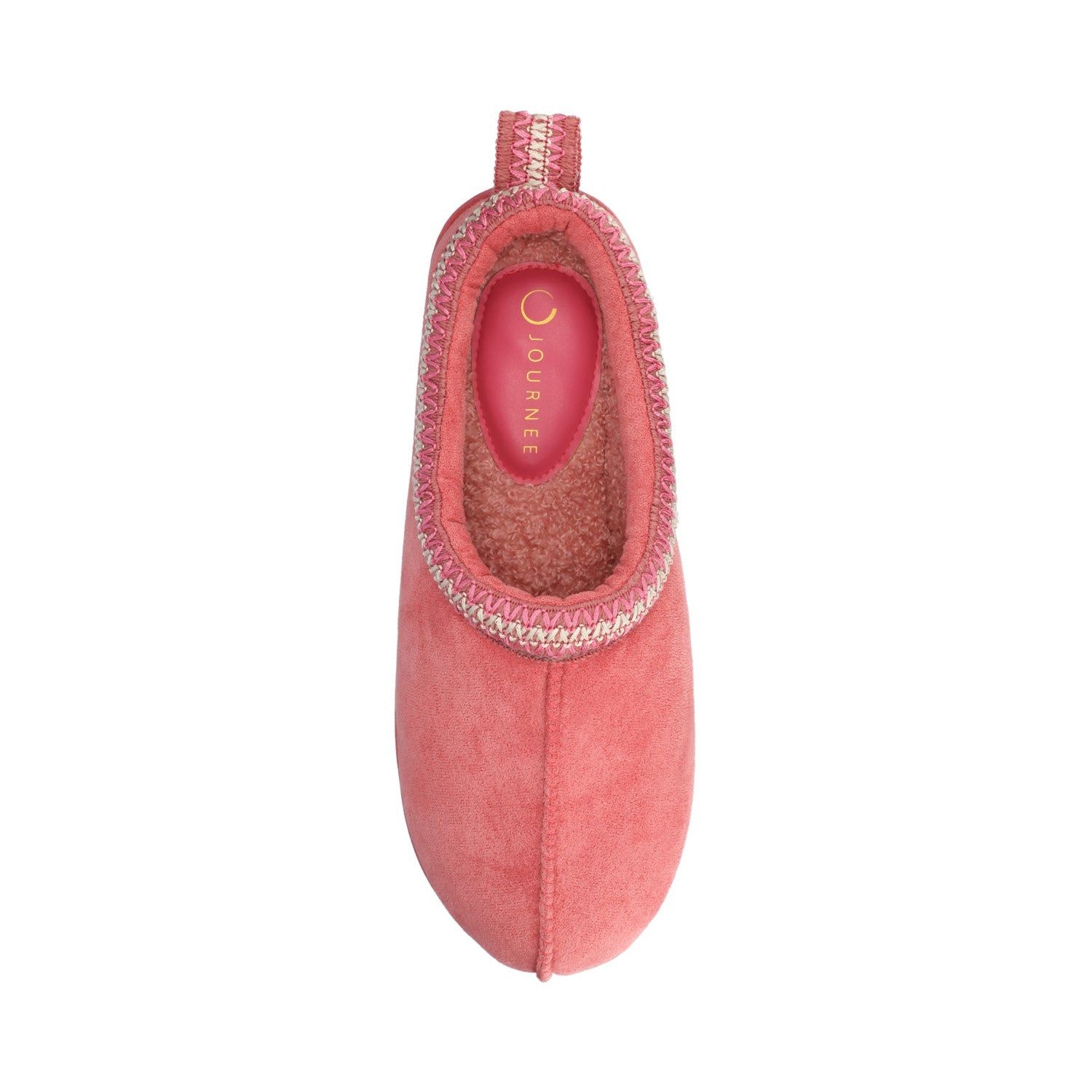 CONNWAY SLIPPERS IN FAUX SUEDE - Hot Pink Faux Suede