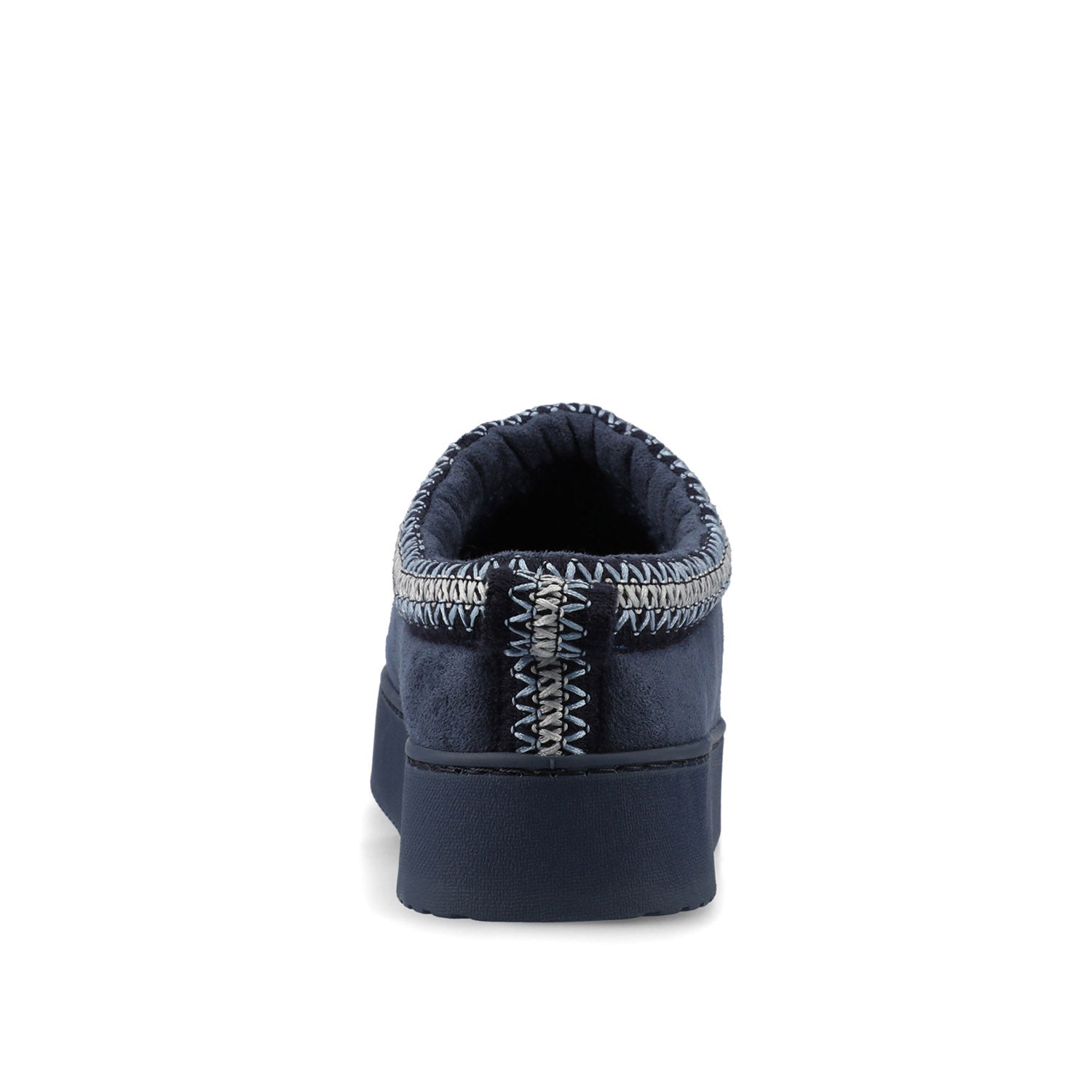 Navy Faux Suede