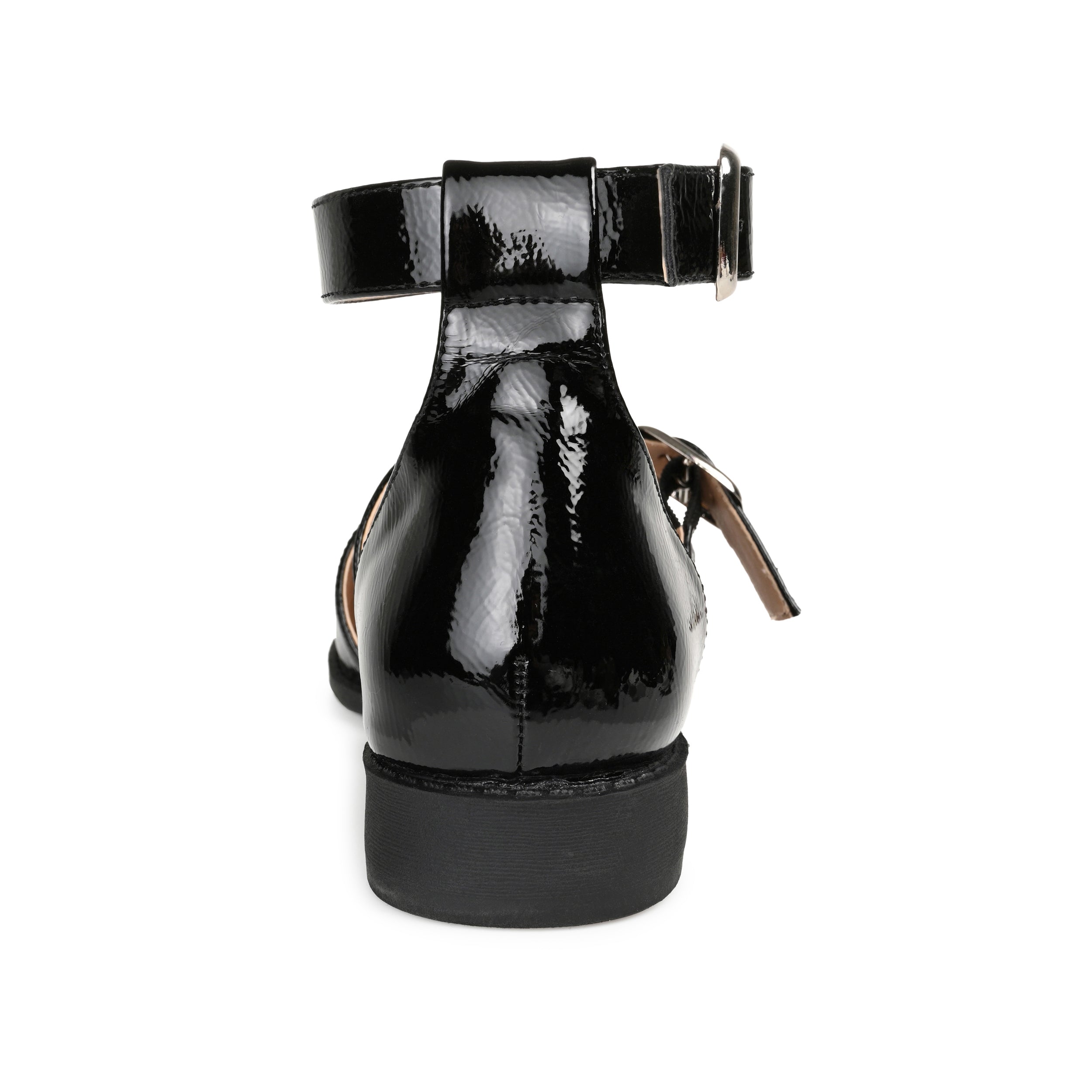 CONSTANCE MARY JANE LOAFER FLATS IN WIDE - Black