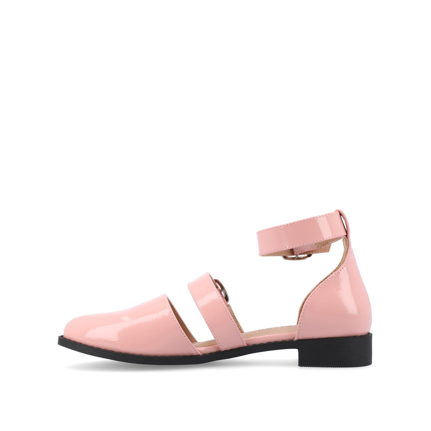 CONSTANCE MARY JANE LOAFER FLAT IN PATENT - Blush