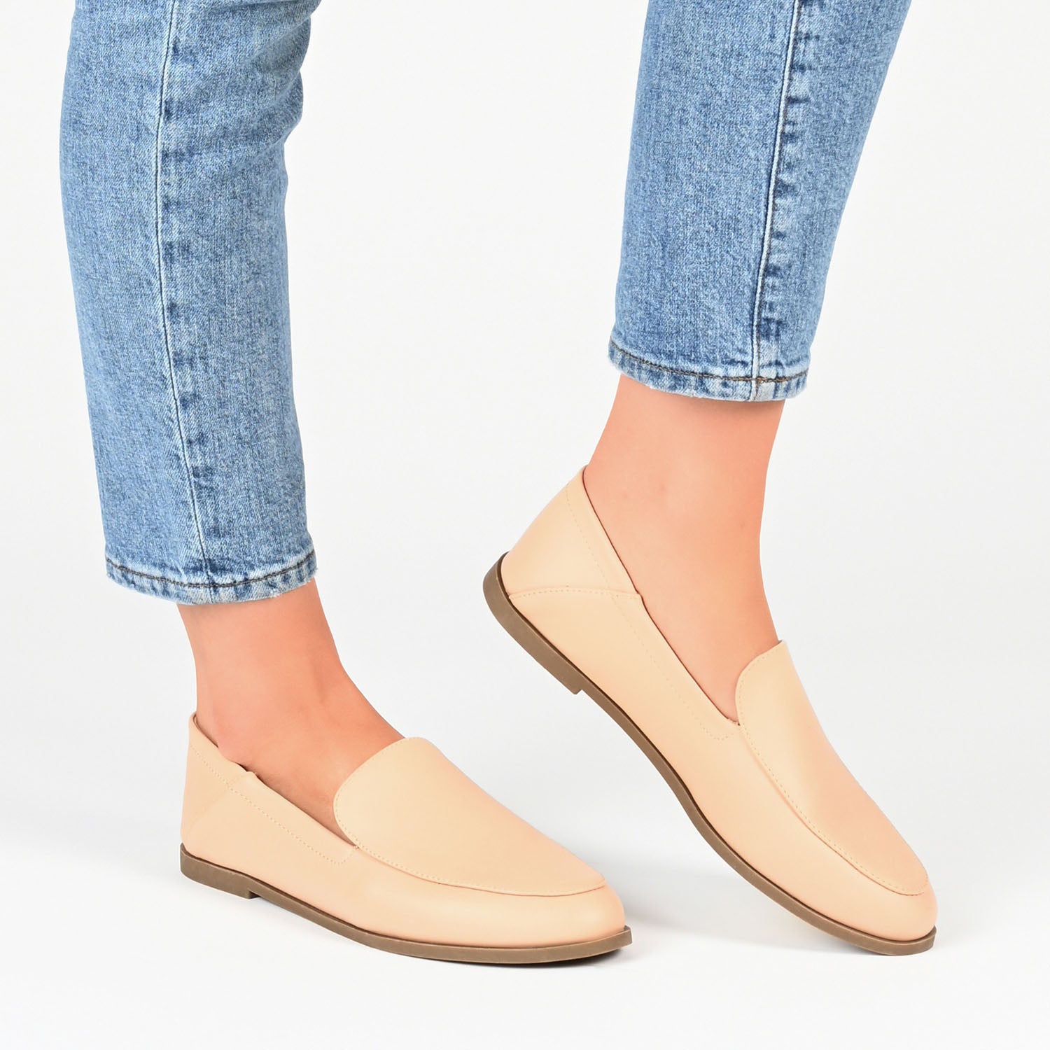 CORINNE LOAFER FLATS IN VEGAN LEATHER