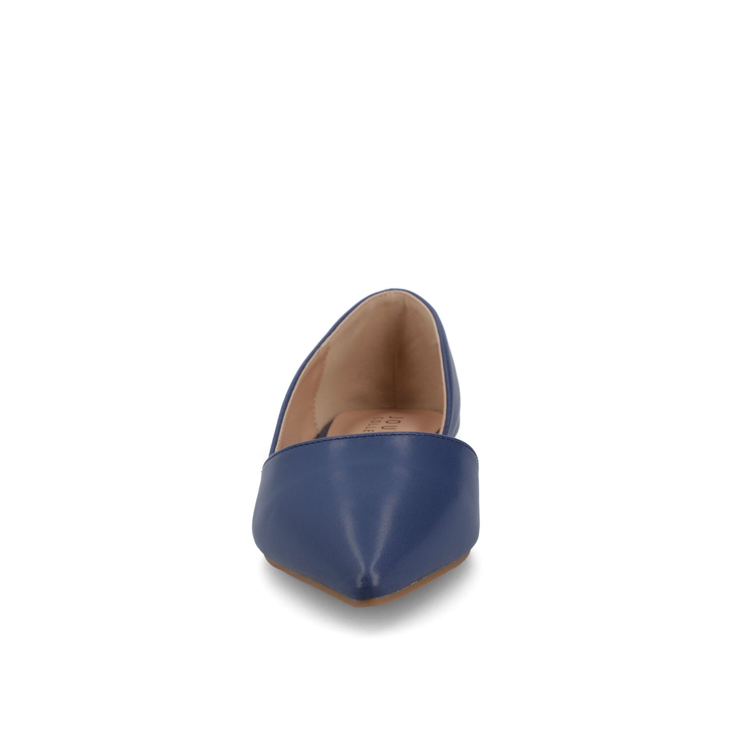 CORTNI D'ORSAY FLATS IN WIDE - Blue PU