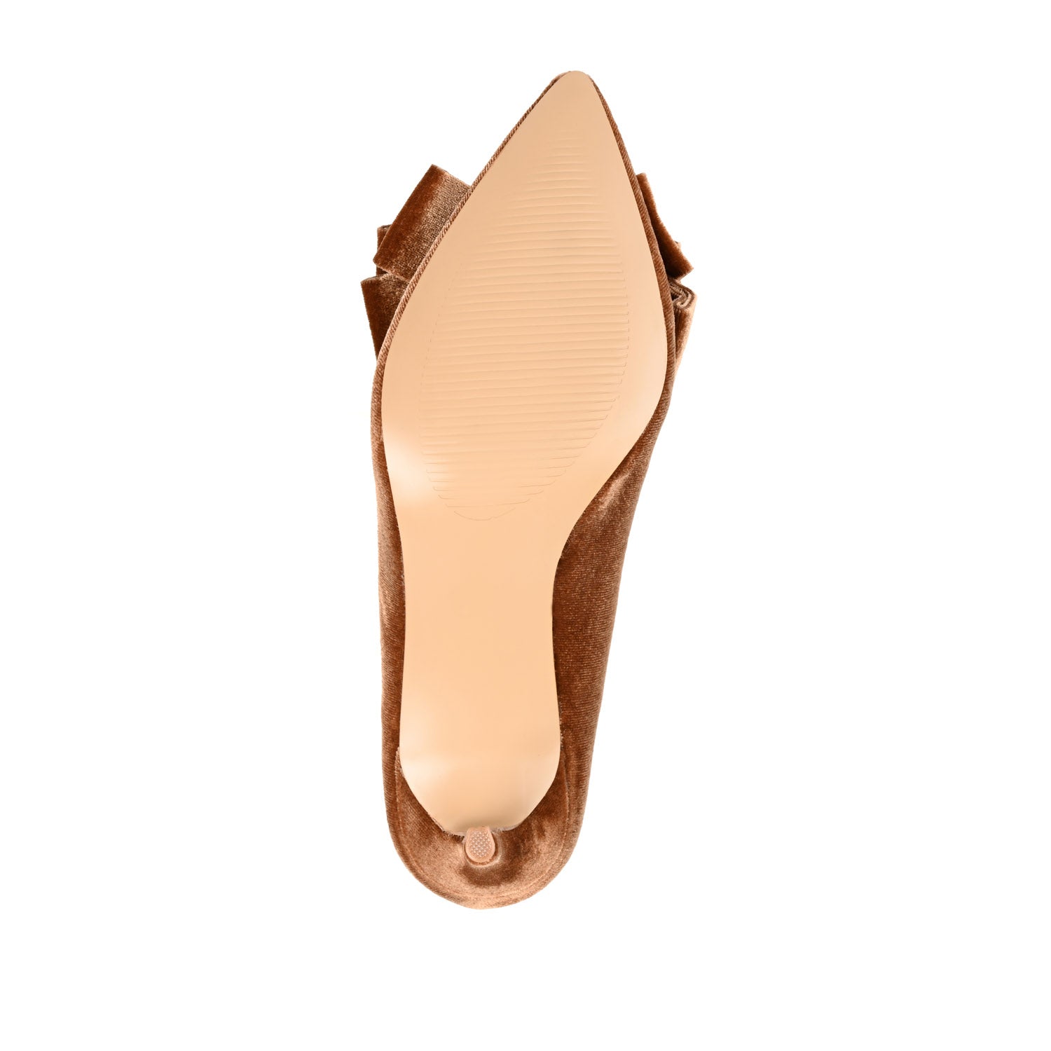 CRYSTOL STILETTO PUMP HEELS IN WIDE - Brown