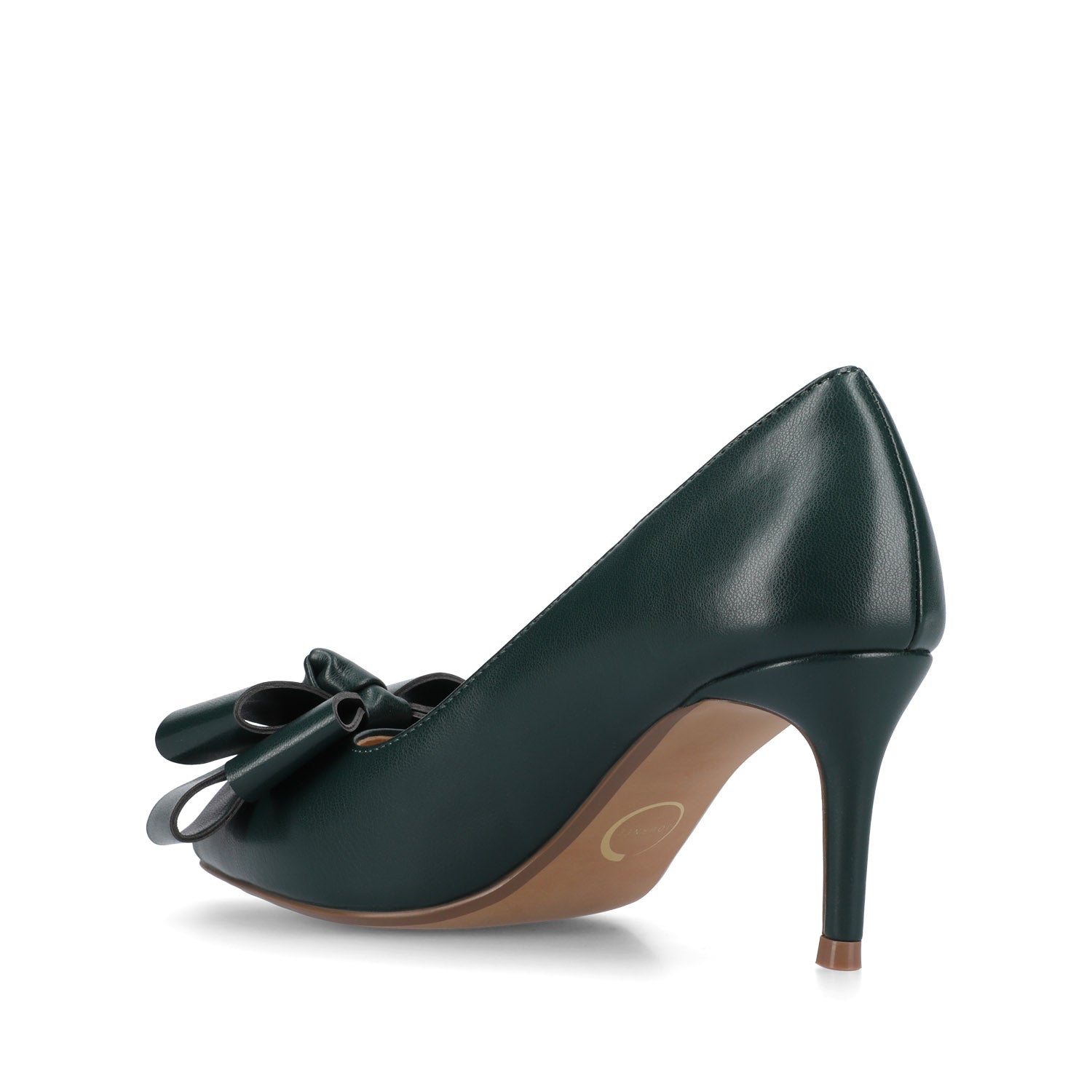CRYSTOL STILETTO PUMP HEELS IN FAUX LEATHER IN WIDE