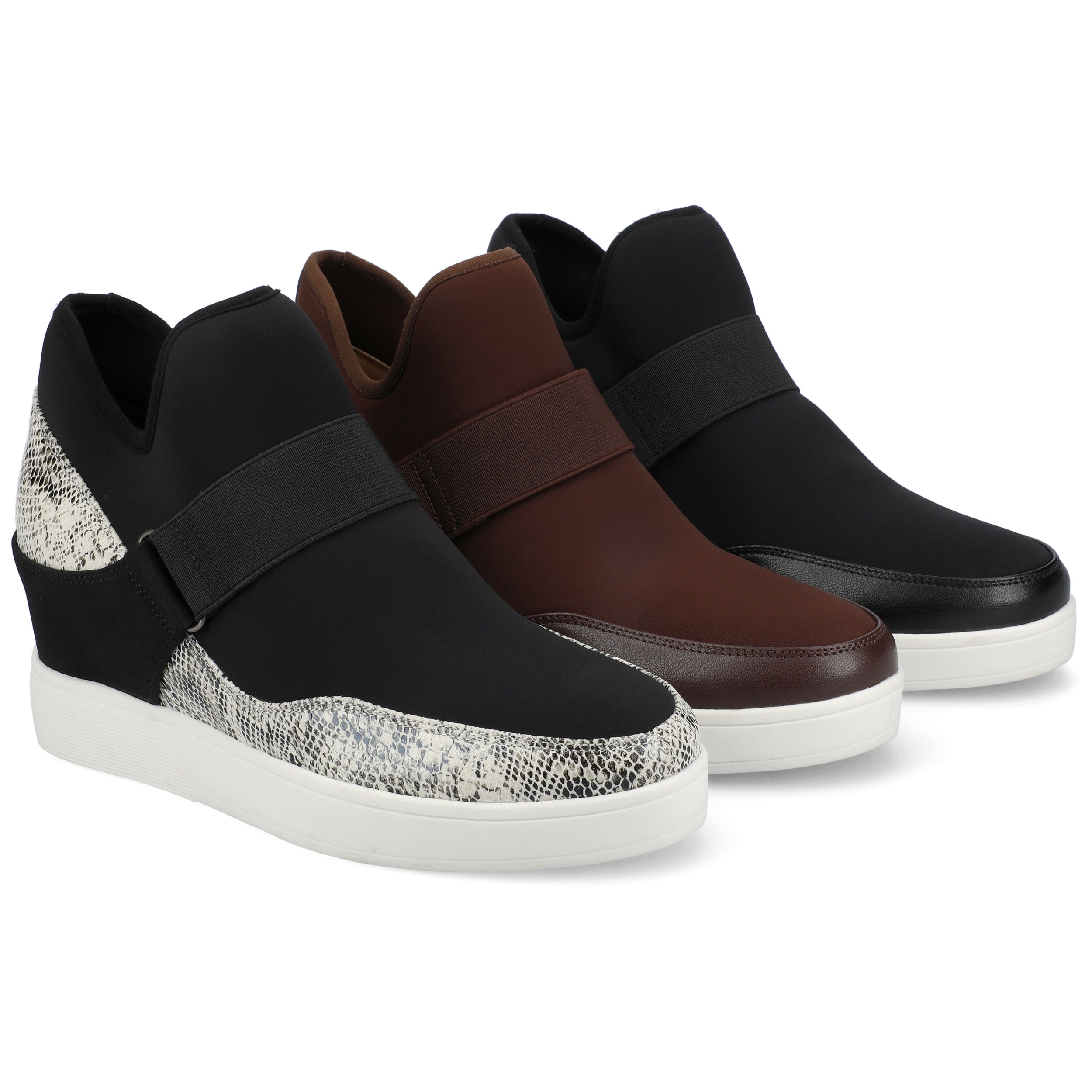 DAMARI HIGH TOP WEDGE SNEAKER