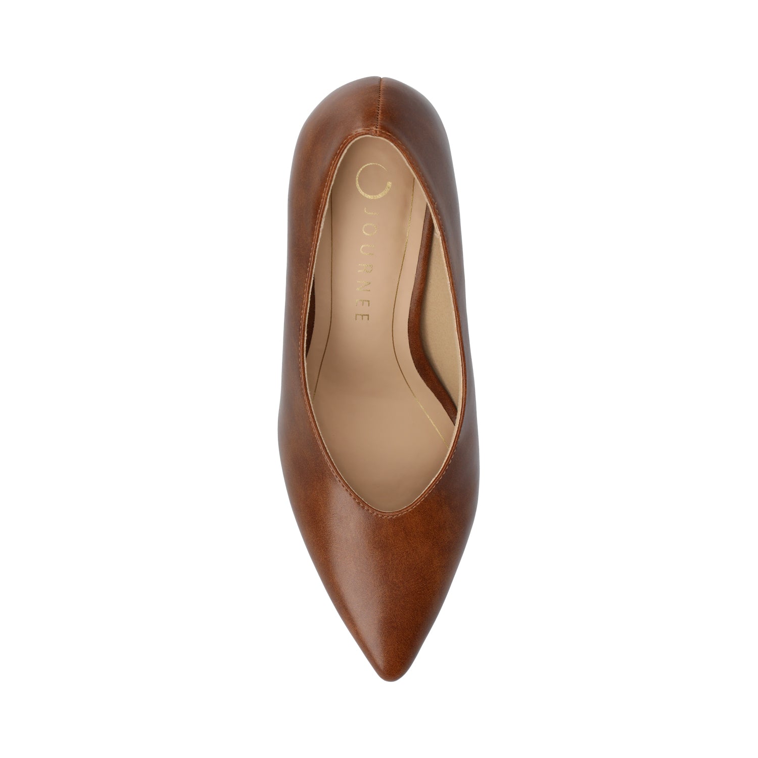 DANIKA DRESS WEDGES - Cognac