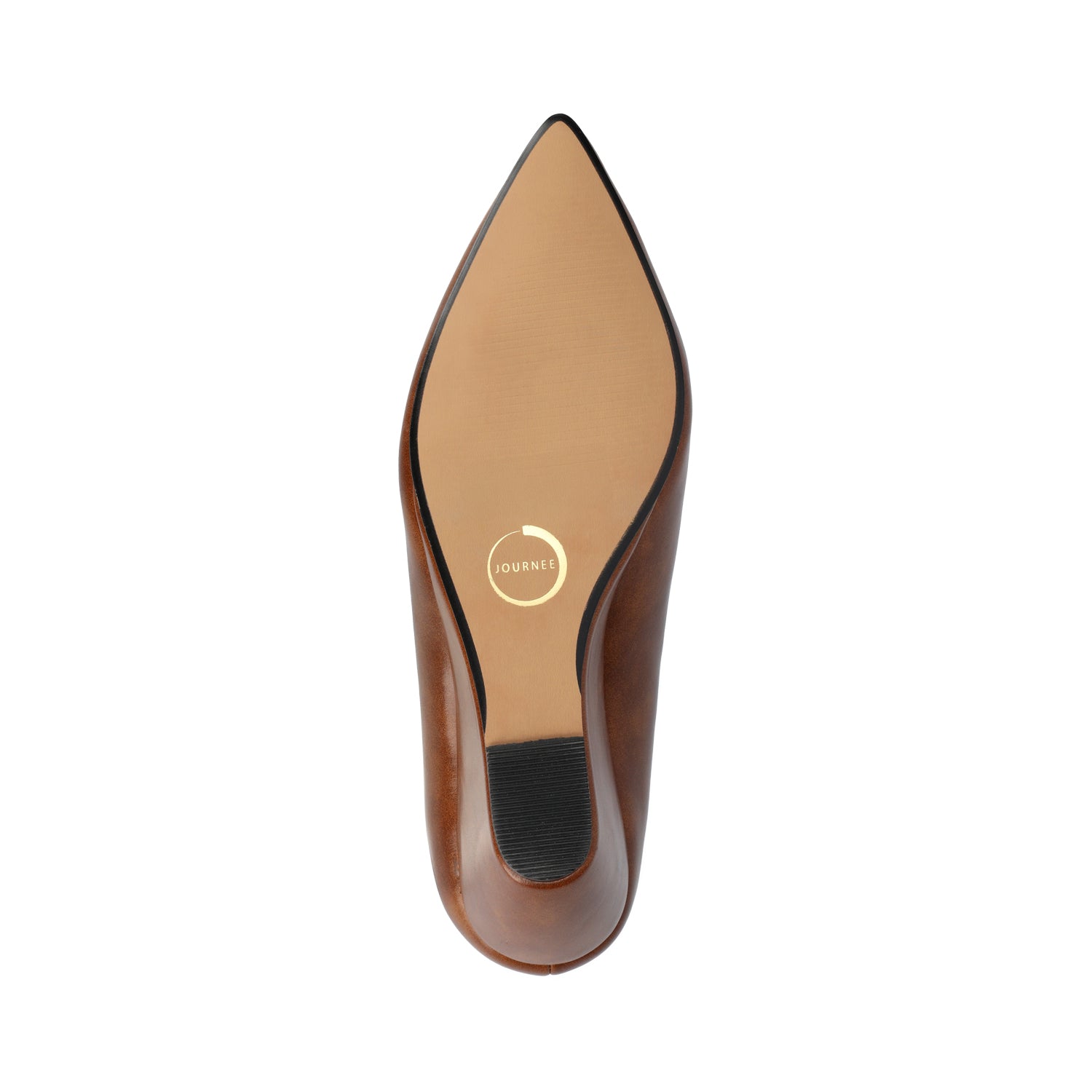 DANIKA DRESS WEDGES - Cognac