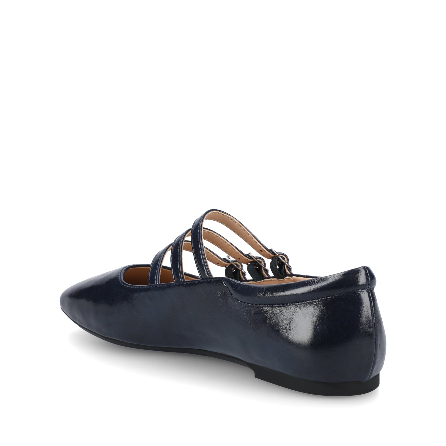 DARLIN BALLET FLATS IN STATEMENT - Crinkle Navy