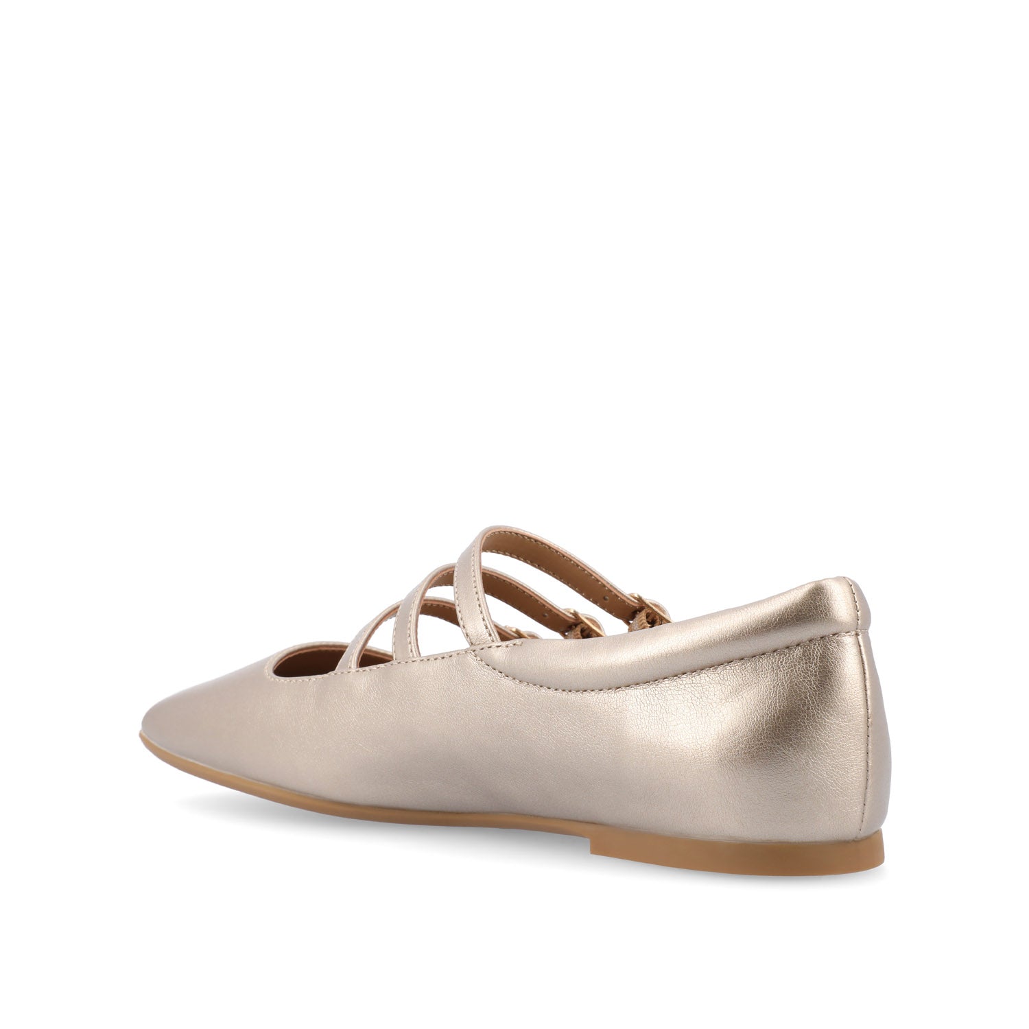 DARLIN BALLET FLATS IN STATEMENT - Gold PU
