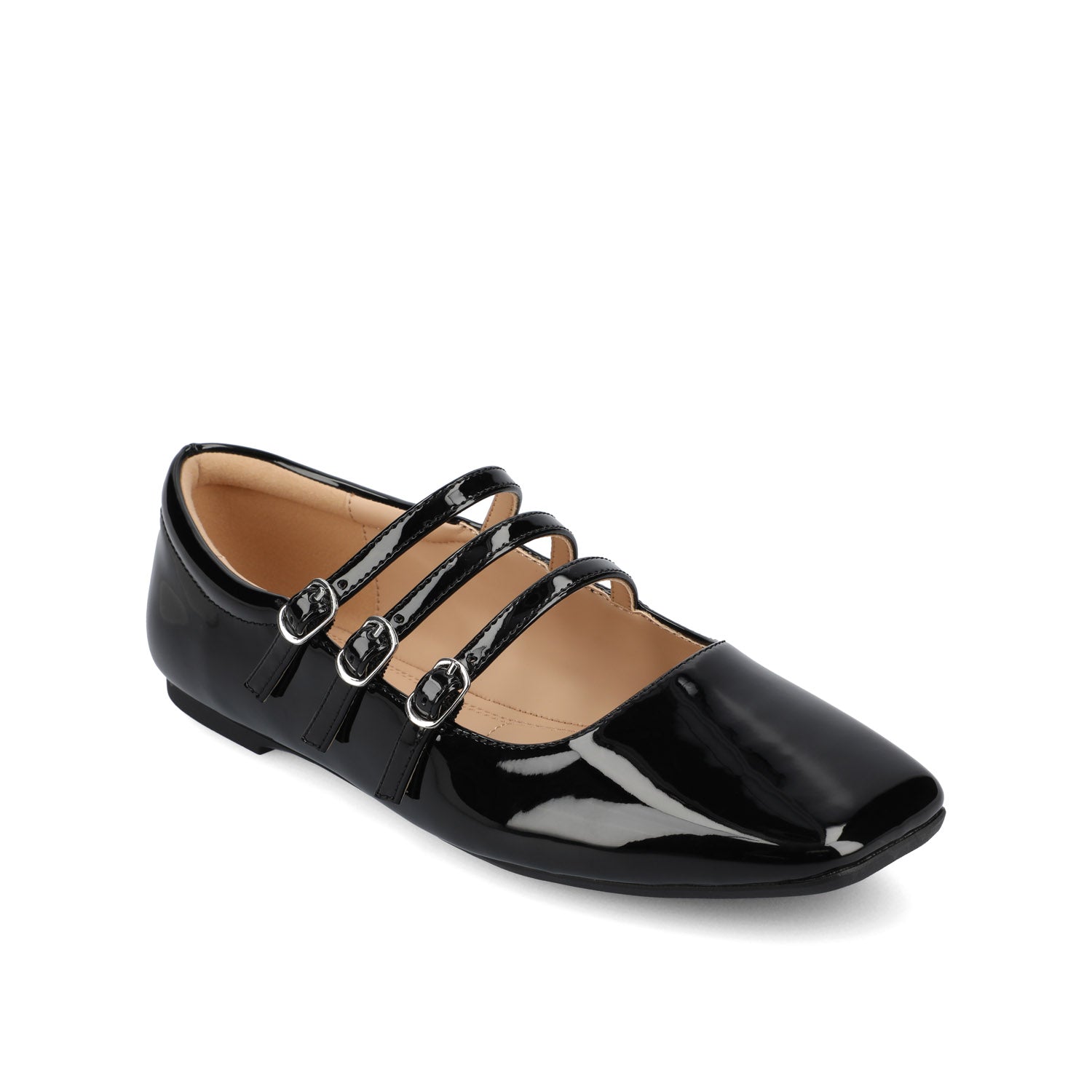 DARLIN BALLET FLATS IN STATEMENT - Black Patent
