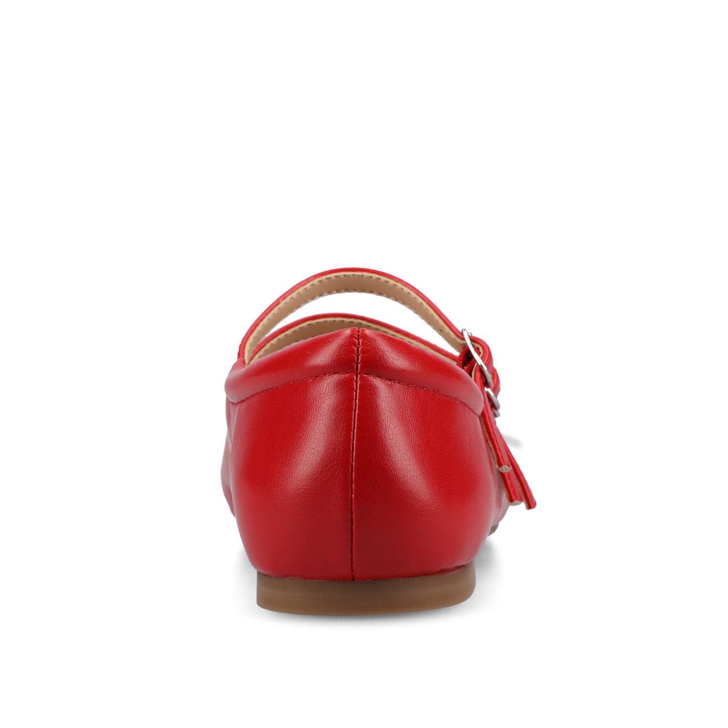 DARLIN VEGAN LEATHER FLATS IN WIDE