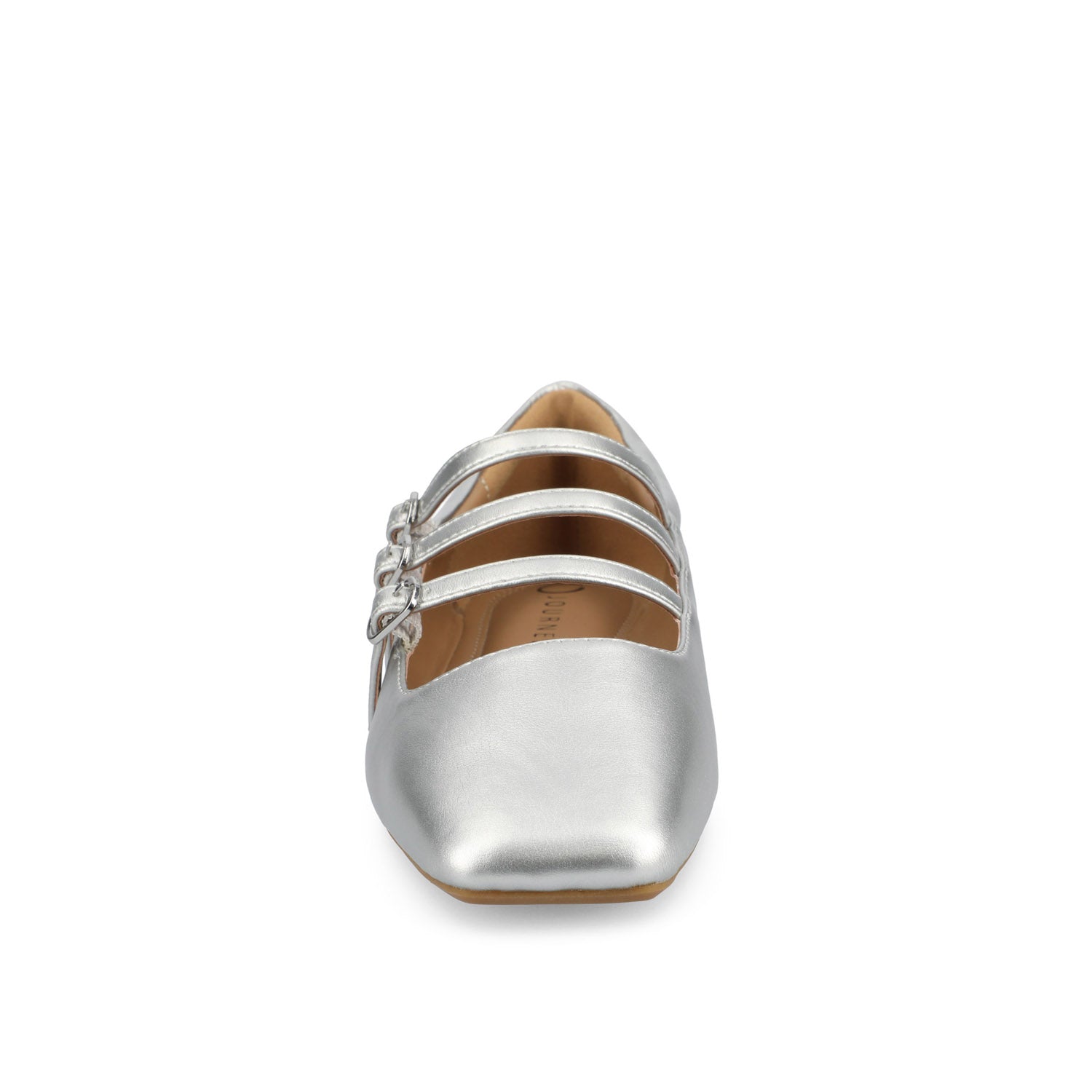 DARLIN BALLET FLATS IN STATEMENT - Silver PU