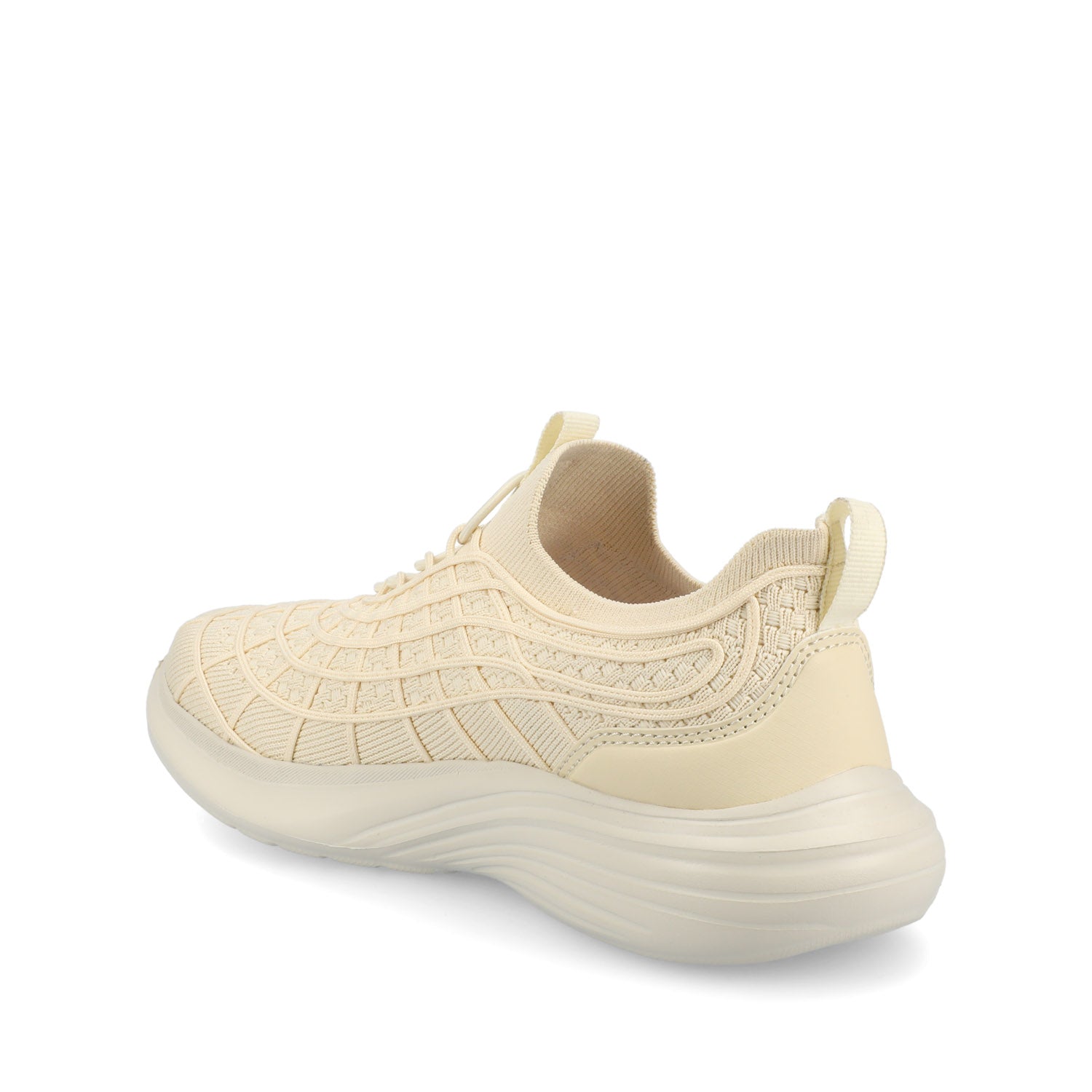 DASHA CASUAL SNEAKERS - Beige Knit