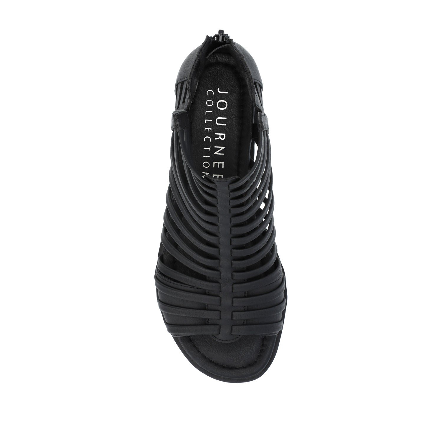 DELILAH GLADIATOR SANDALS IN WIDE - Black