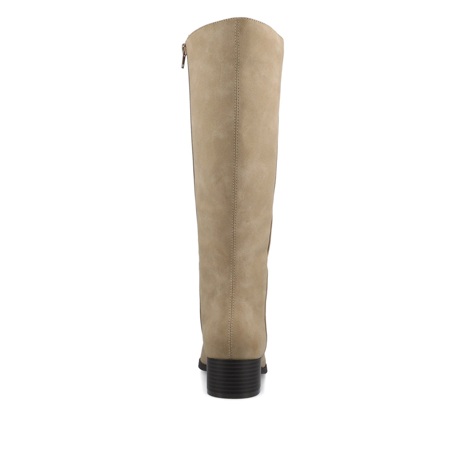 DEVRI KNEE HIGH BOOTS IN FAUX LEATHER