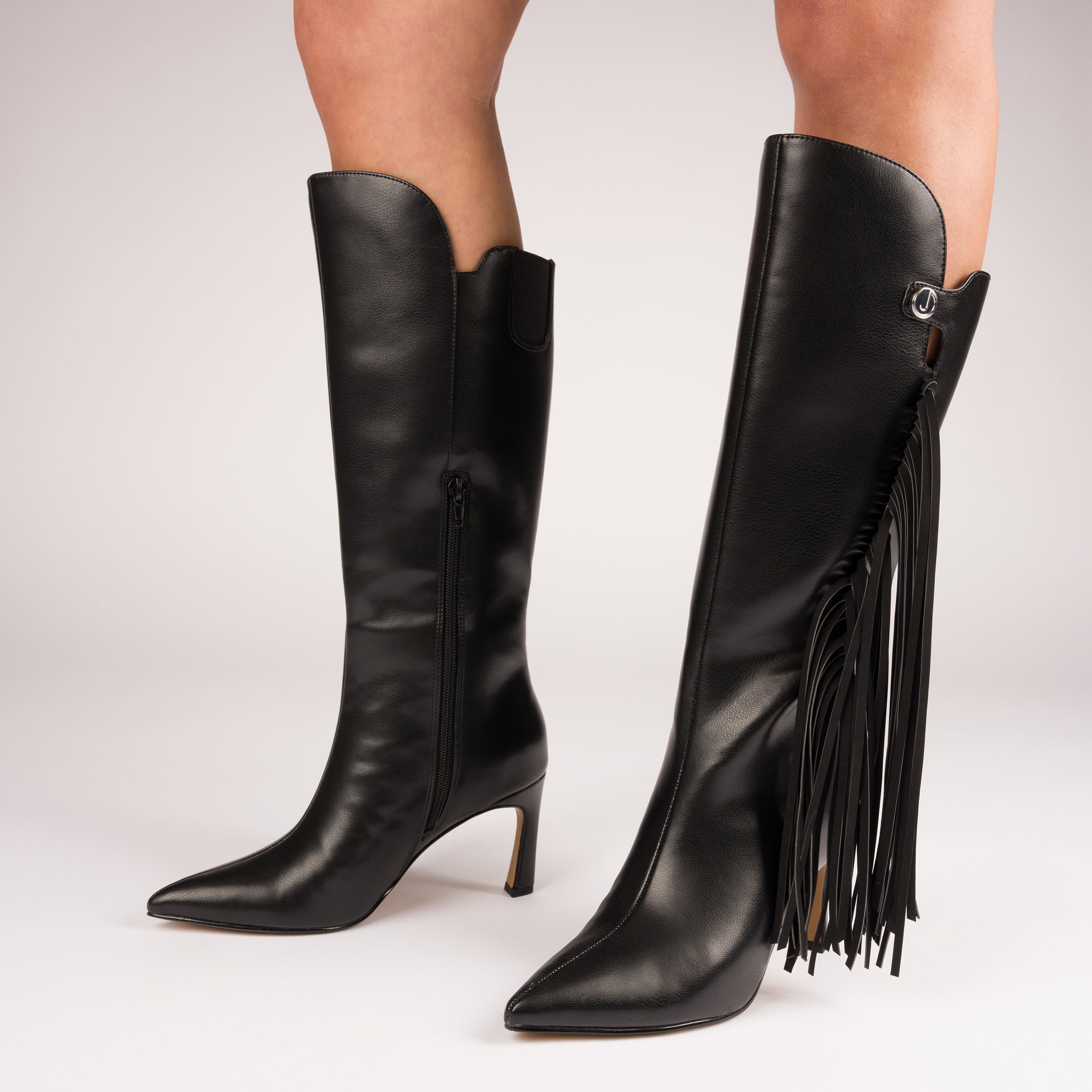 DOLLY KNEE HIGH TASSEL BOOTS