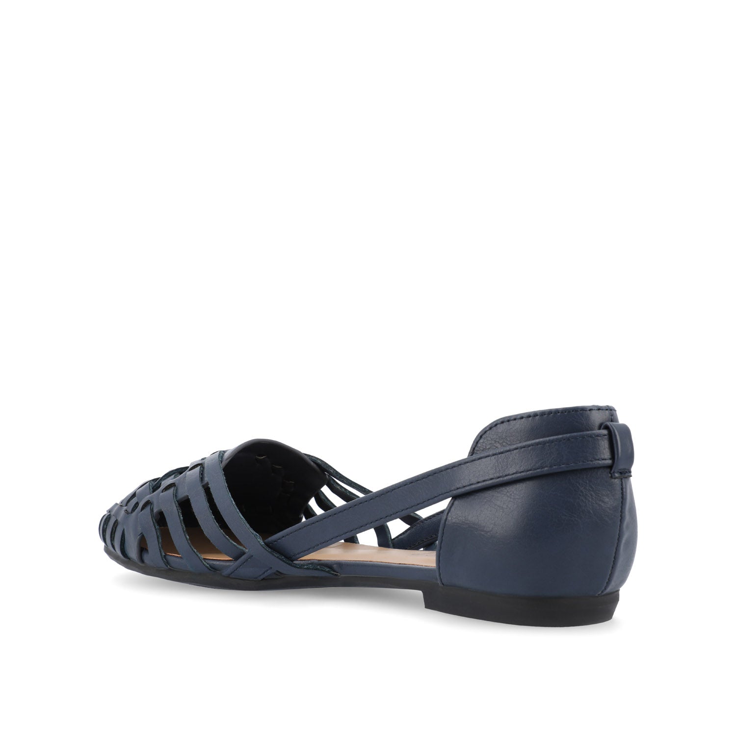 EKKO WOVEN FLATS IN VEGAN LEATHER