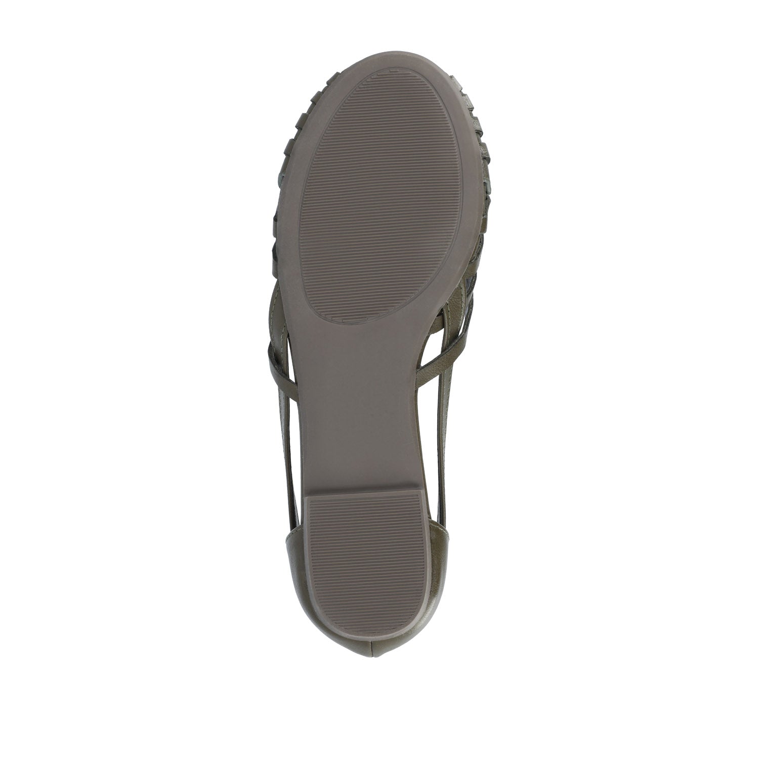 EKKO WOVEN FLATS IN VEGAN LEATHER