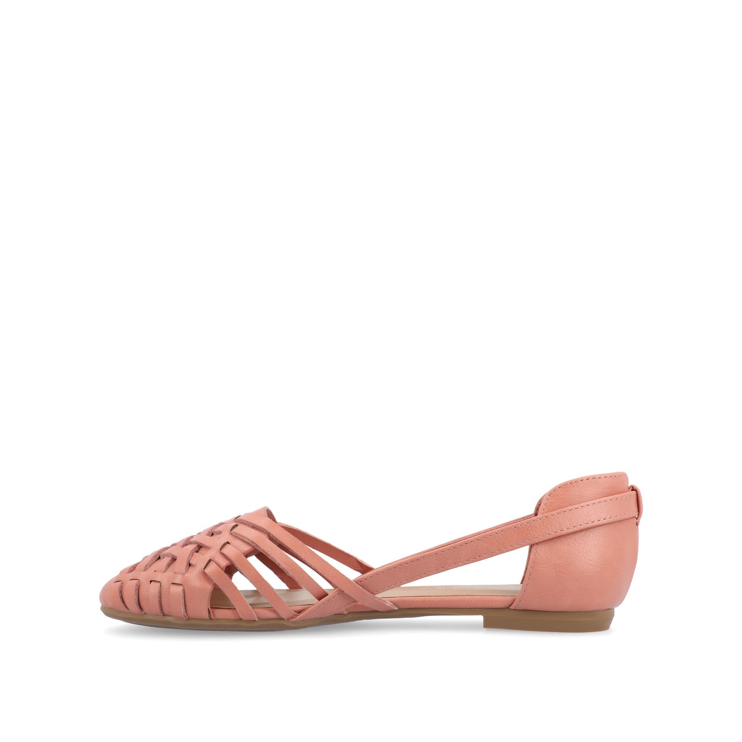 EKKO WOVEN FLATS IN VEGAN LEATHER