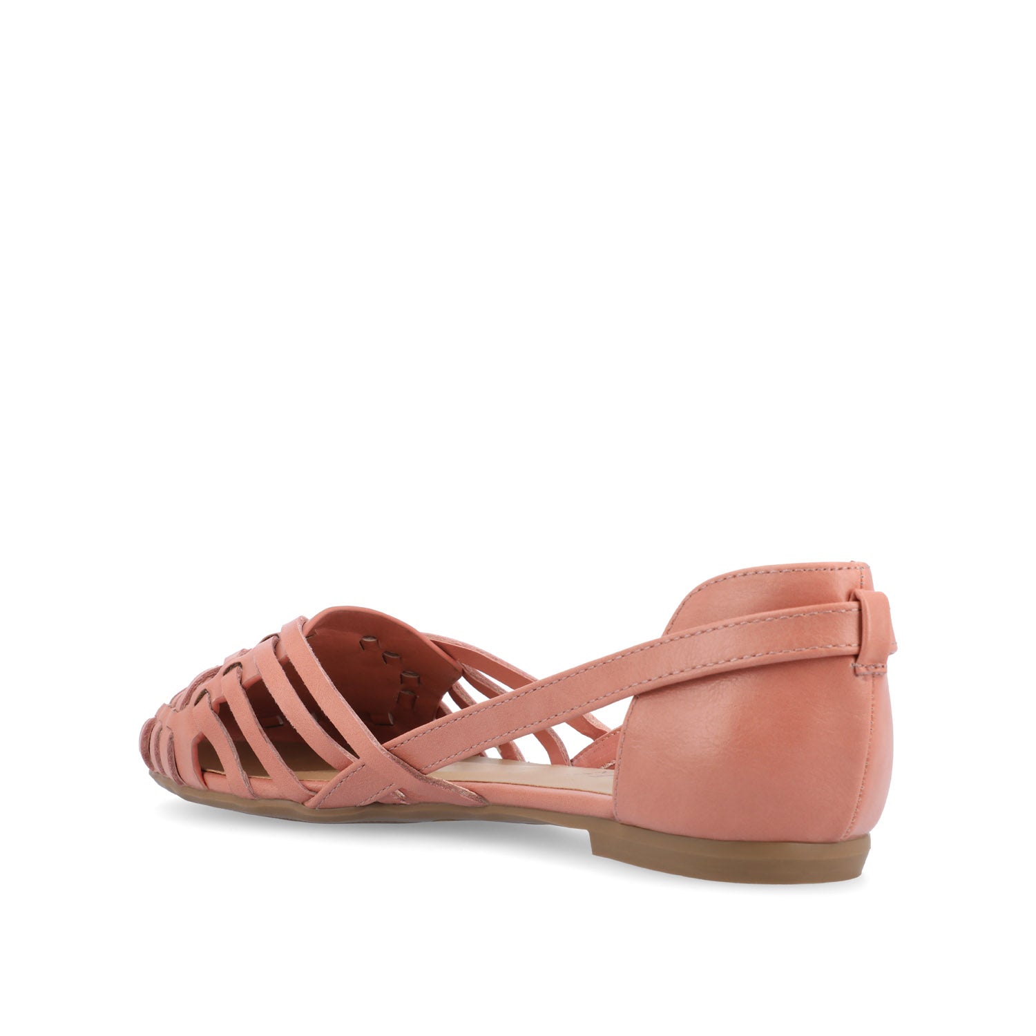 EKKO WOVEN FLATS IN VEGAN LEATHER