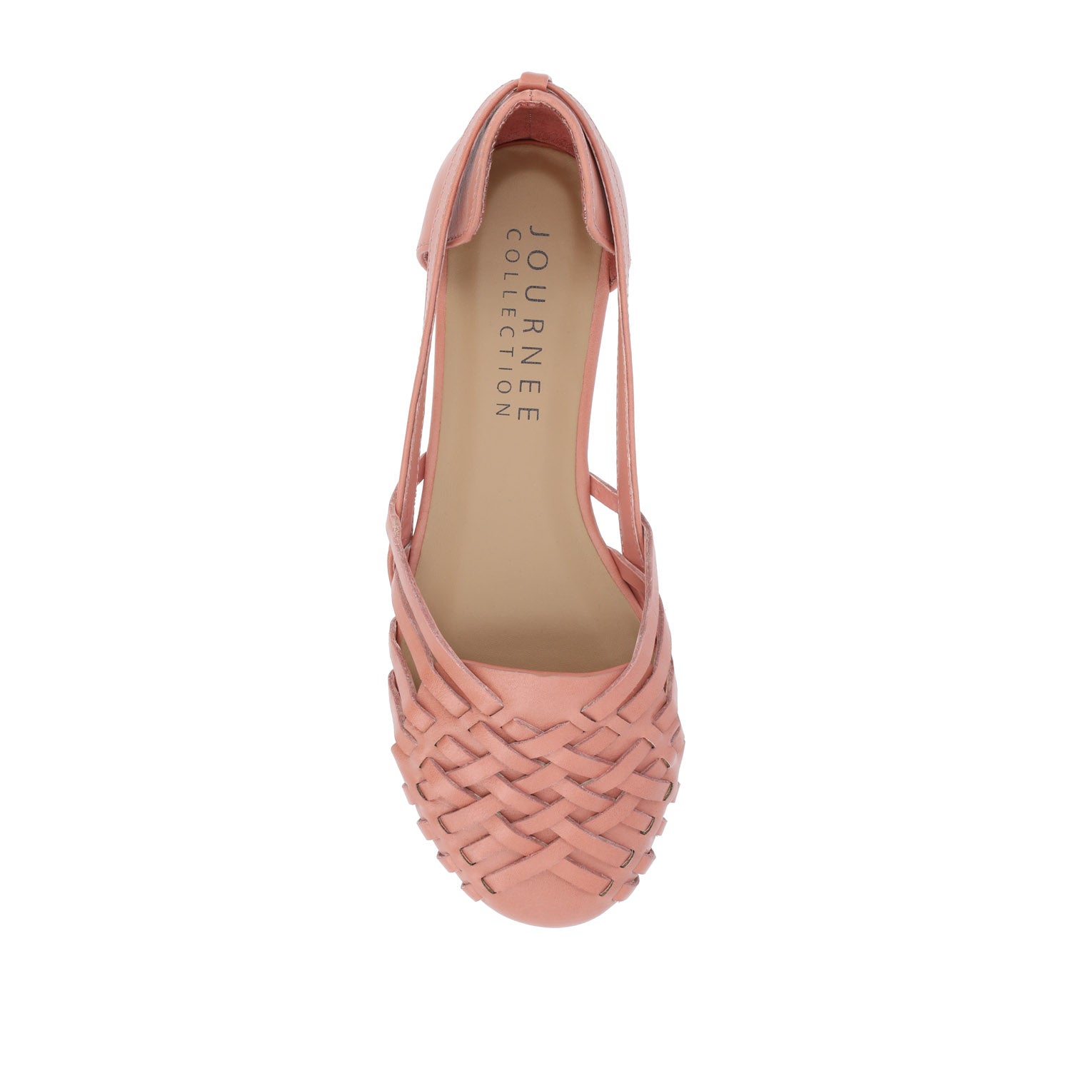 EKKO WOVEN FLATS IN VEGAN LEATHER