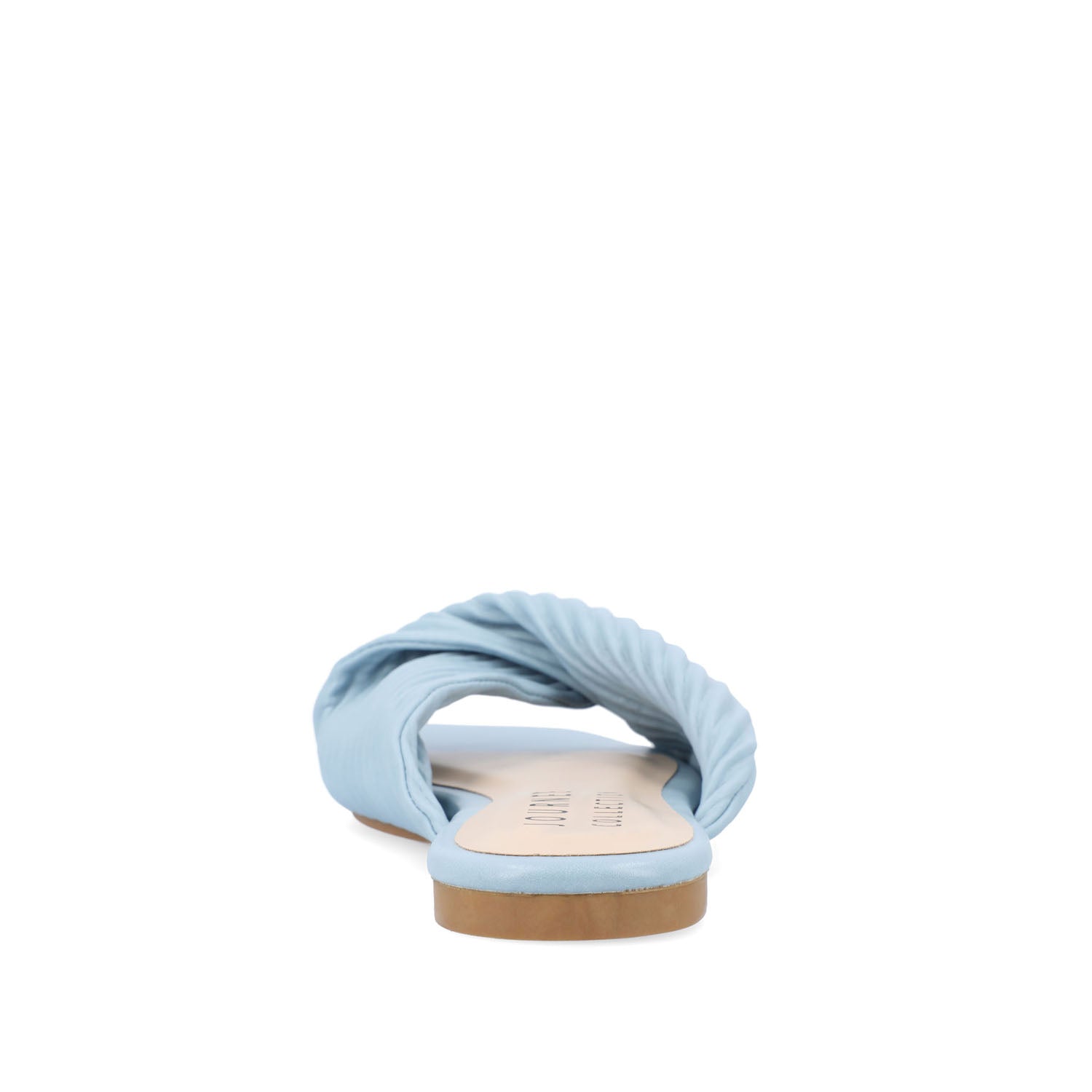 EMALYNN SLIDE SANDALS IN VEGAN LEATHER