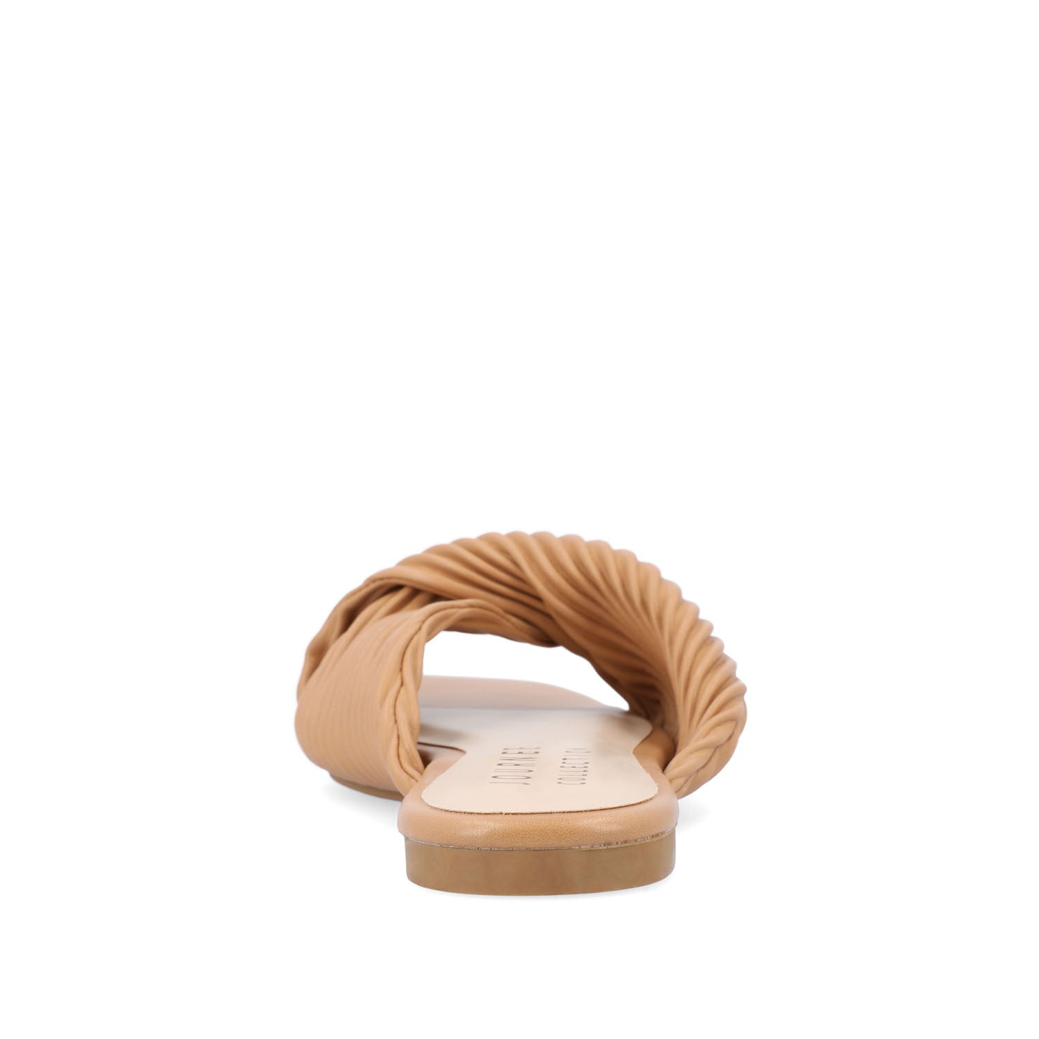 EMALYNN SLIDE SANDALS IN VEGAN LEATHER