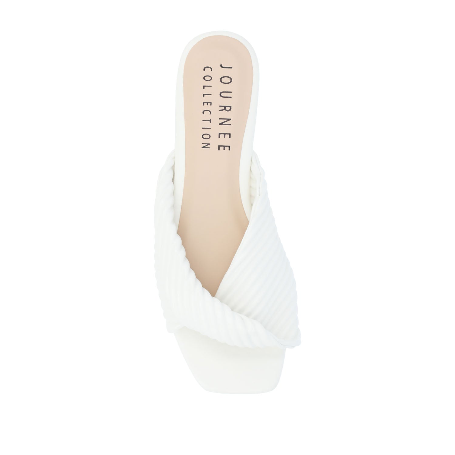 EMALYNN SLIDE SANDALS IN VEGAN LEATHER