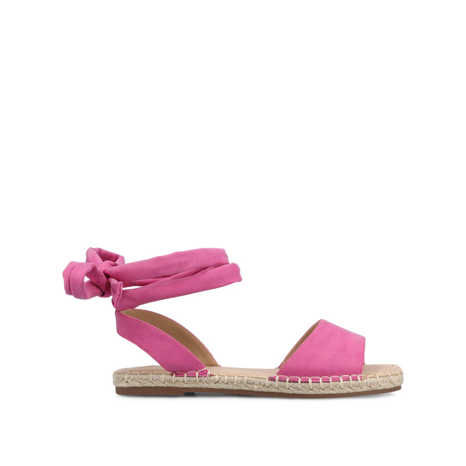 EMELIE ESPADRILLE SANDALS IN WIDE - Hot Pink