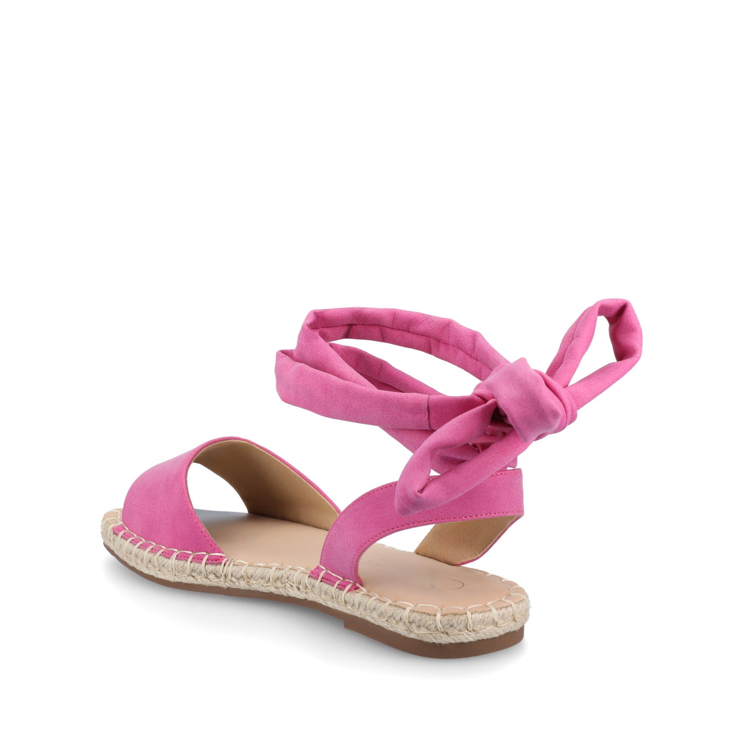 EMELIE ESPADRILLE SANDALS IN WIDE - Hot Pink