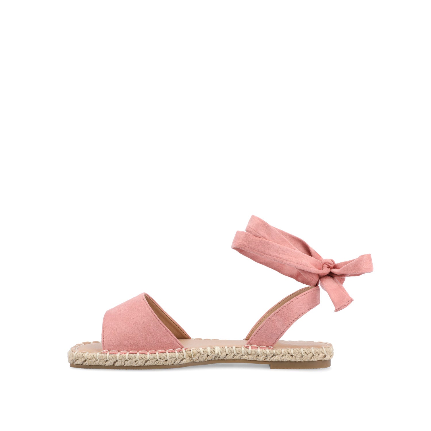 EMELIE MULTI STRAP ESPADRILLE SANDALS - Rose