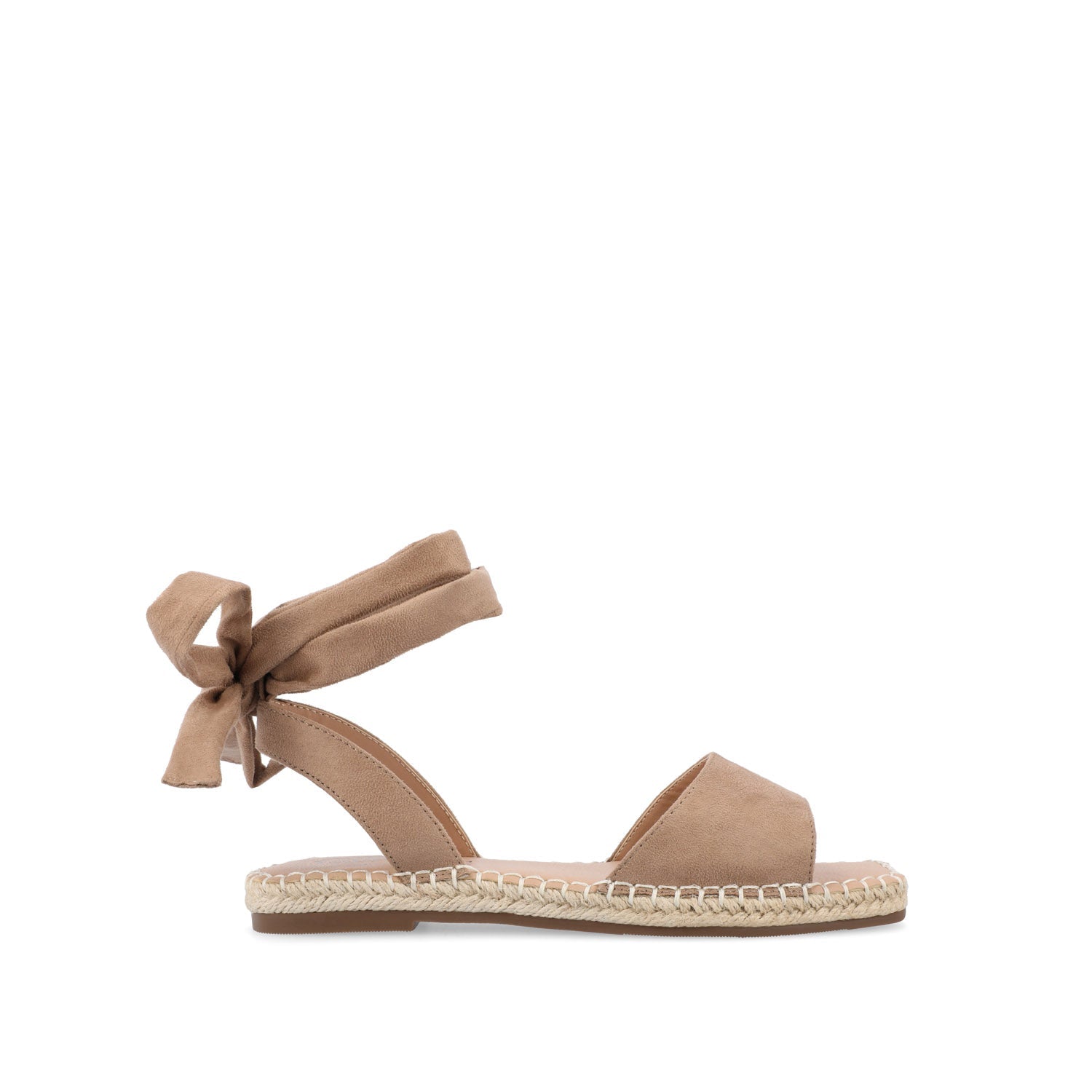 EMELIE MULTI STRAP ESPADRILLE SANDALS - Tan