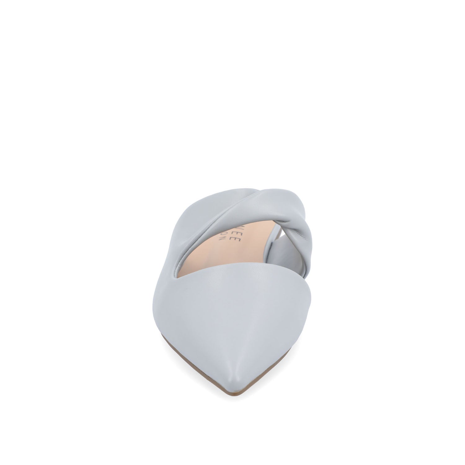 ENNISS MULE FLATS IN VEGAN LEATHER - Blue