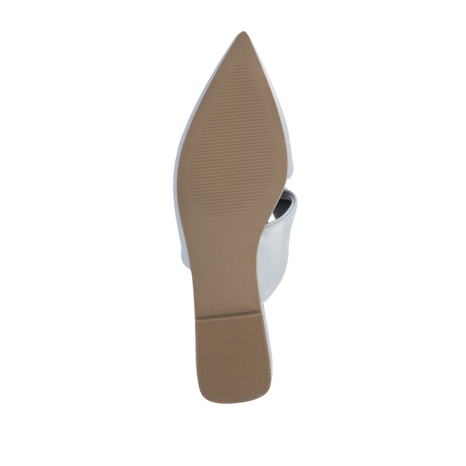 ENNISS MULE FLATS IN VEGAN LEATHER