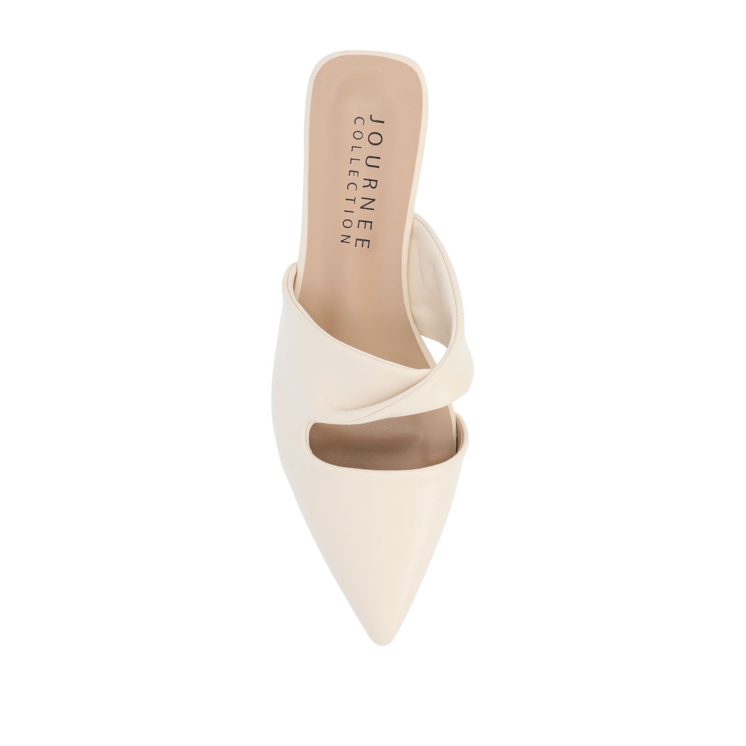 ENNISS MULE FLATS IN VEGAN LEATHER