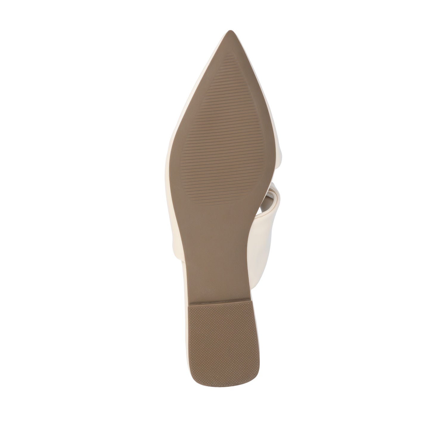 ENNISS MULE FLATS IN VEGAN LEATHER