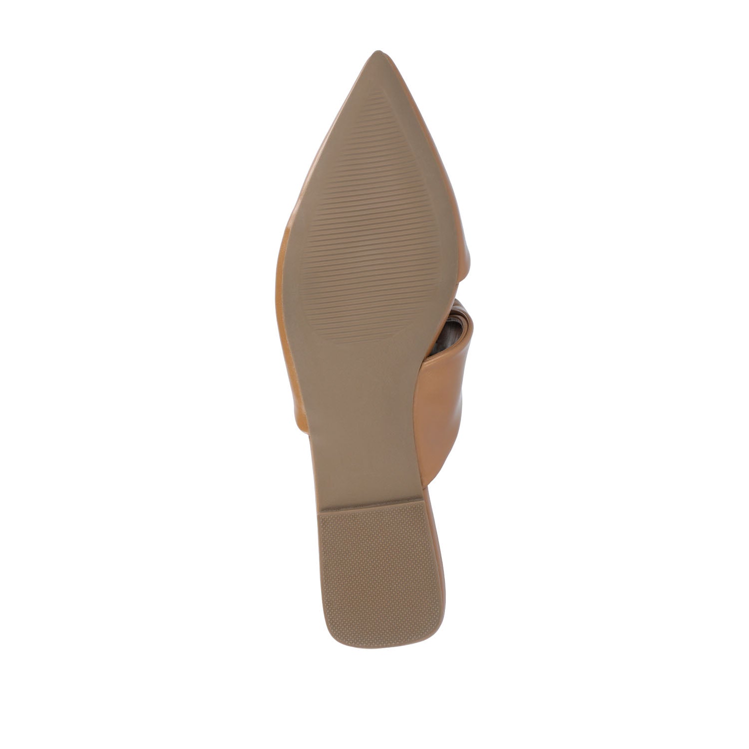ENNISS MULE FLATS IN VEGAN LEATHER