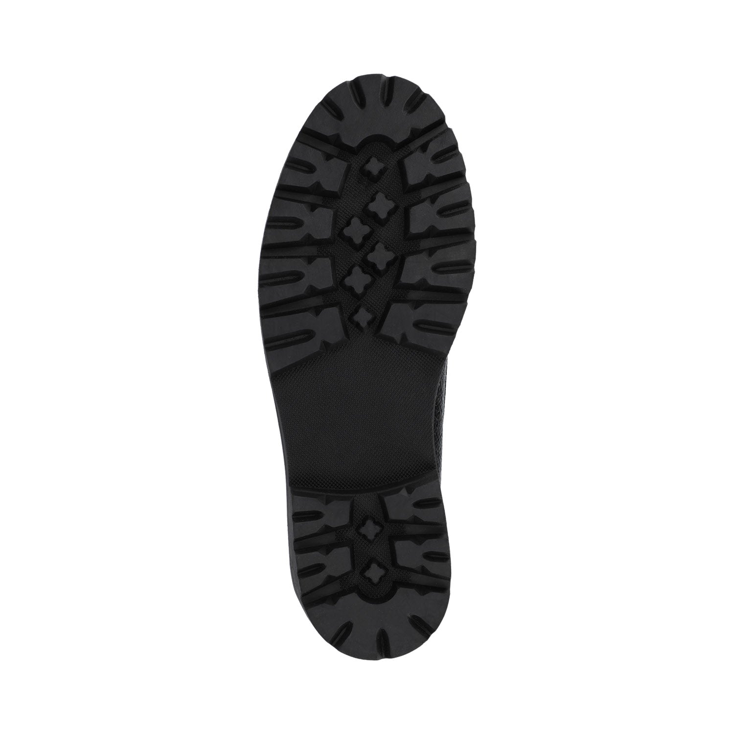 ERIKA SLIP ON LOAFER - Black Lizard