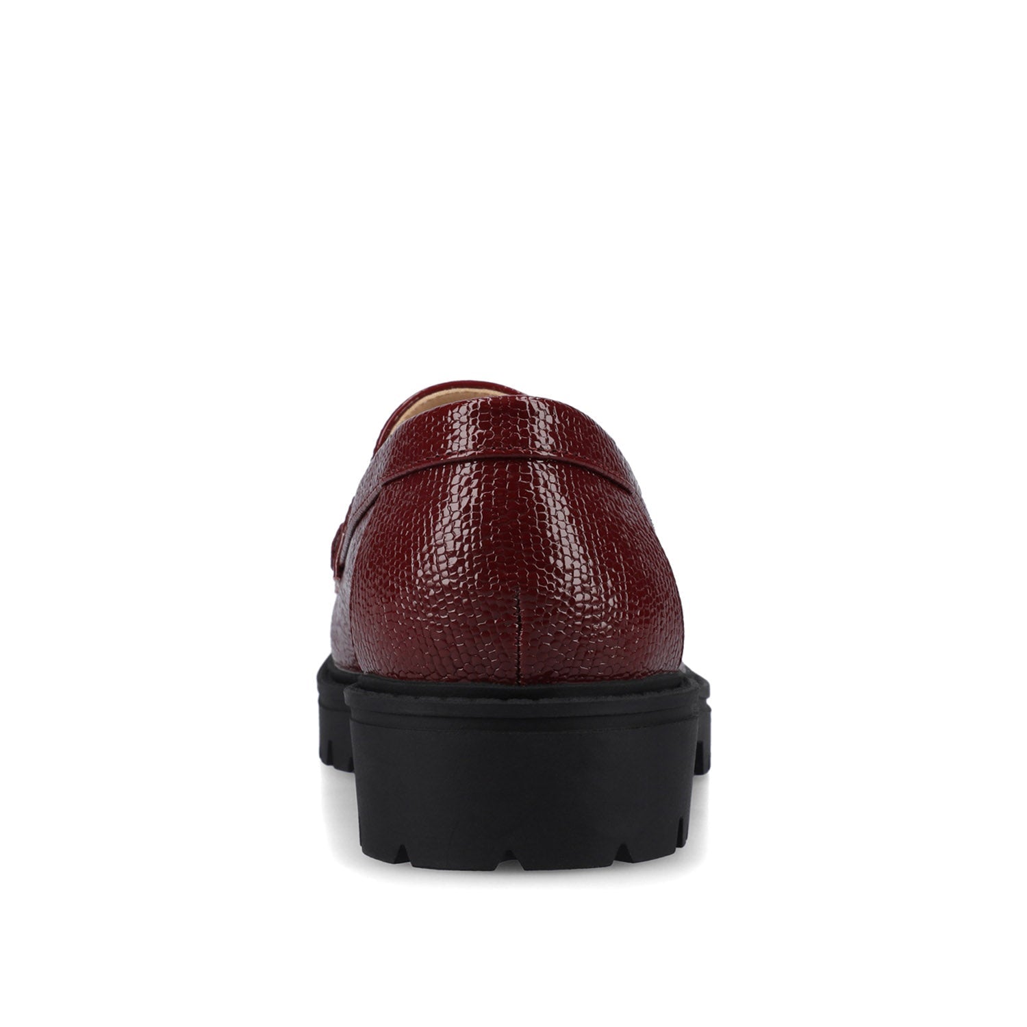 ERIKA SLIP ON LOAFER - Oxblood