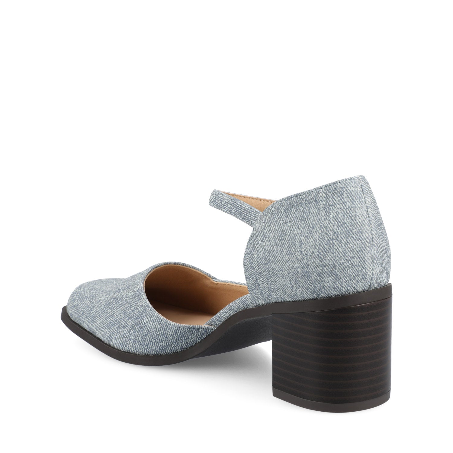 EVANGELINE VEGAN LEATHER HEELS IN WIDE