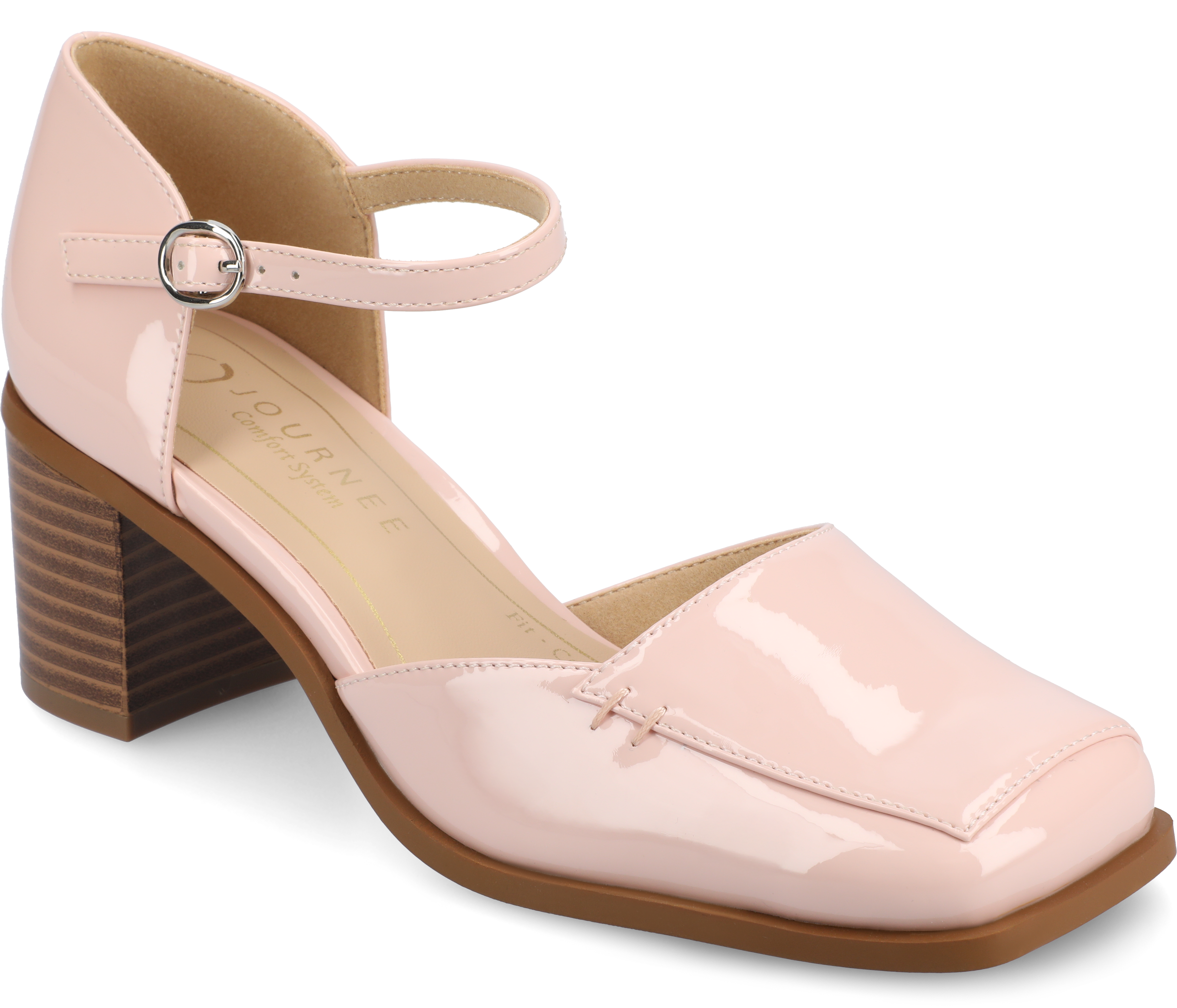EVANGELINE PATENT HEELS IN WIDE