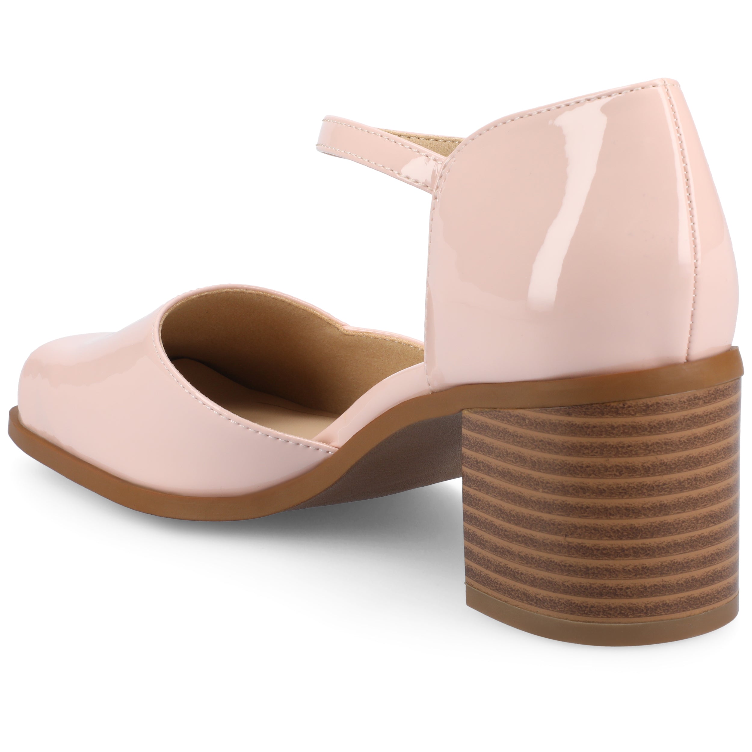 EVANGELINE PATENT HEELS IN WIDE