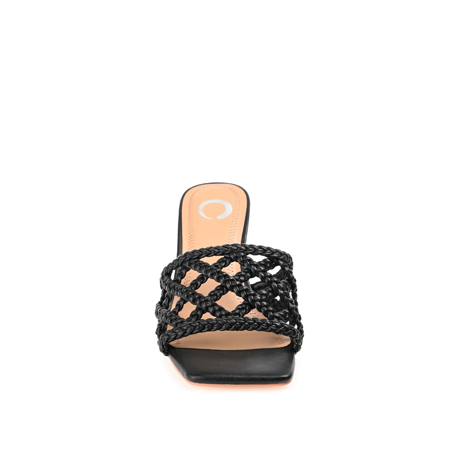 EVVIE HEELED SANDALS IN VEGAN LEATHER - Black