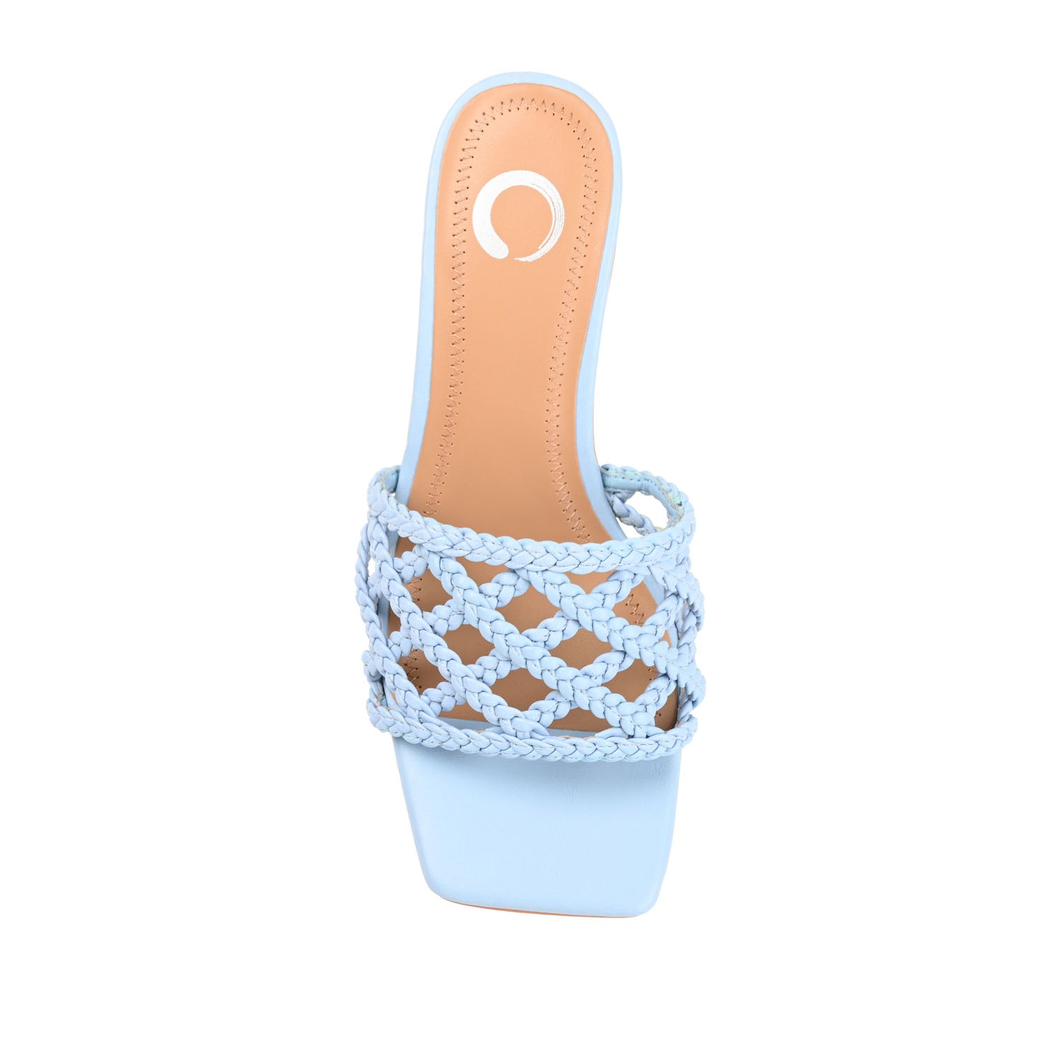 EVVIE HEELED SANDALS IN VEGAN LEATHER